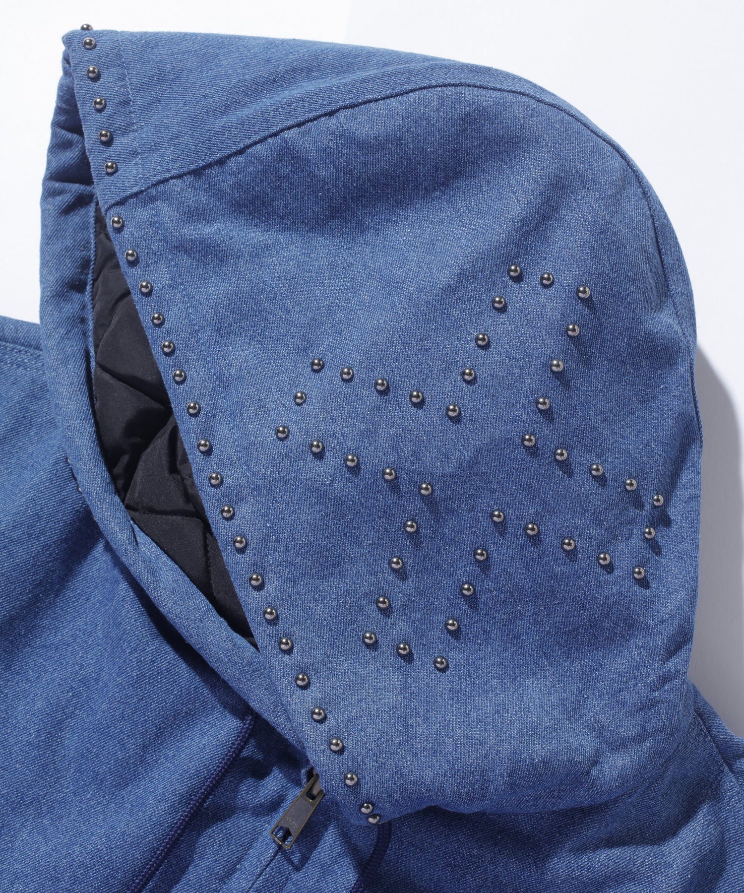 XL STUDDED HOODED WORK JACKET