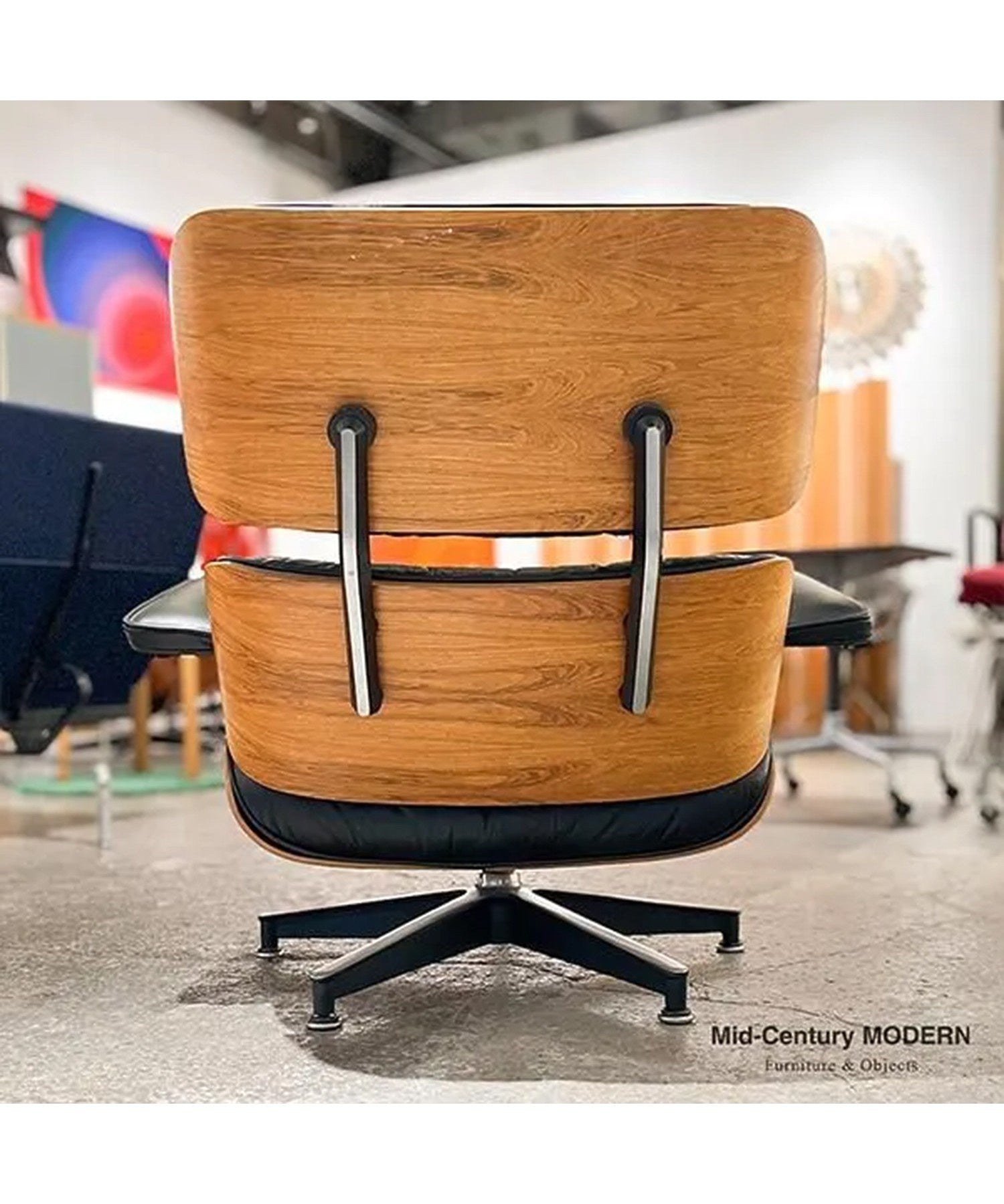 Eames Lounge Chair ＆ Ottoman / Cherry / Walnut