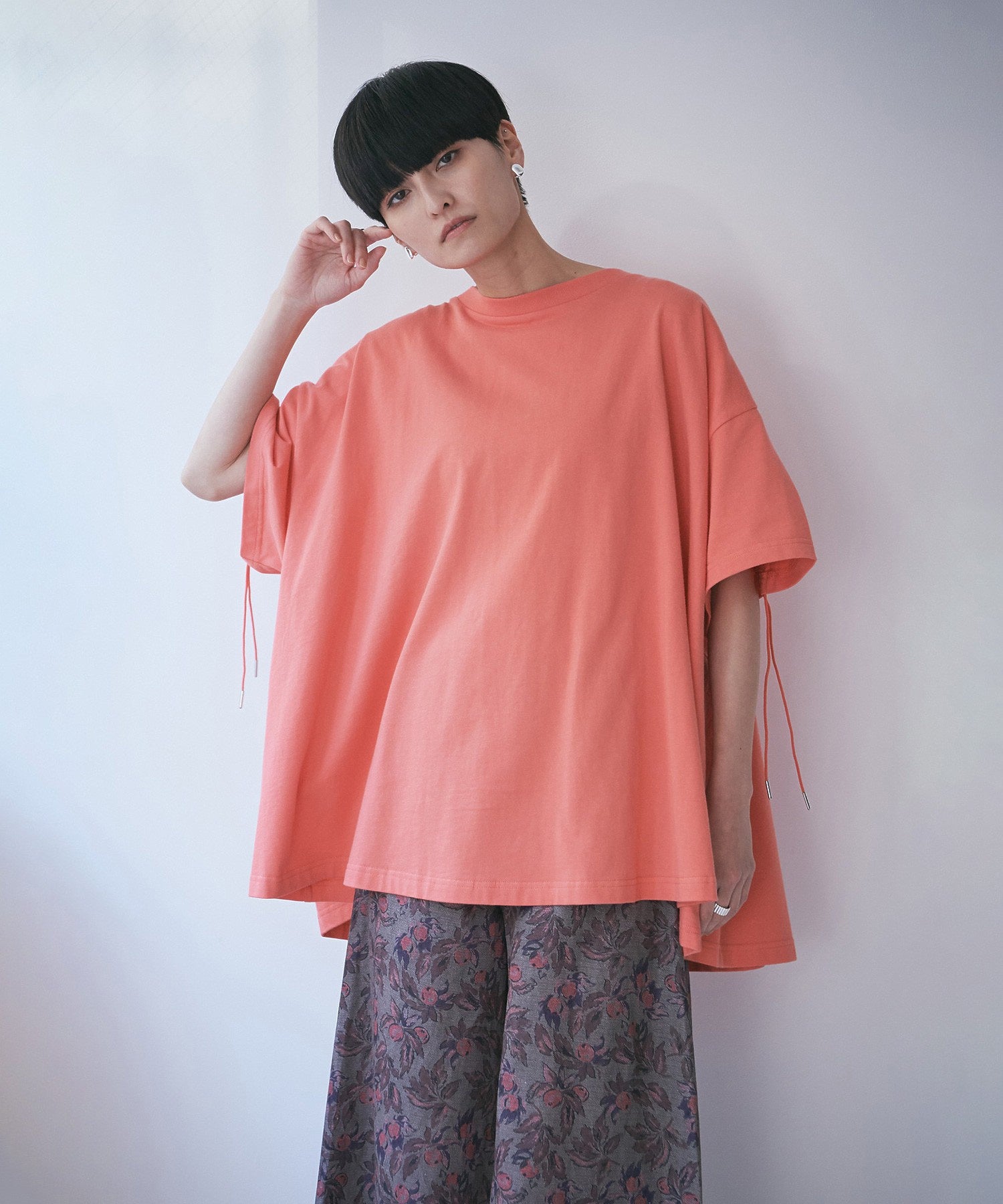 バックギャザープルオーバー