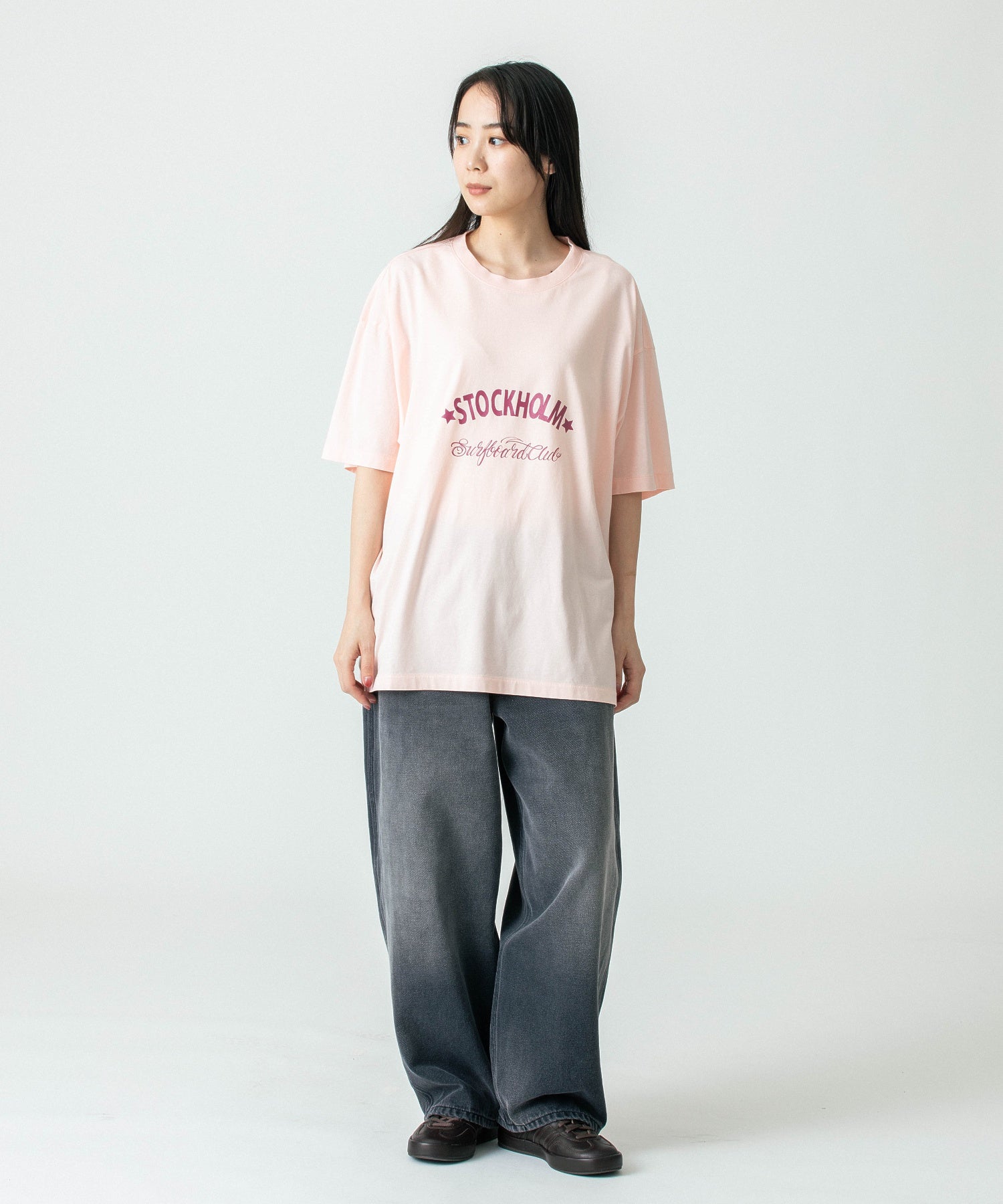 STOCKHOLM SURFBORD CLUB/ストックホルムサーフボードクラブ/Box Tee Sign/U1000175