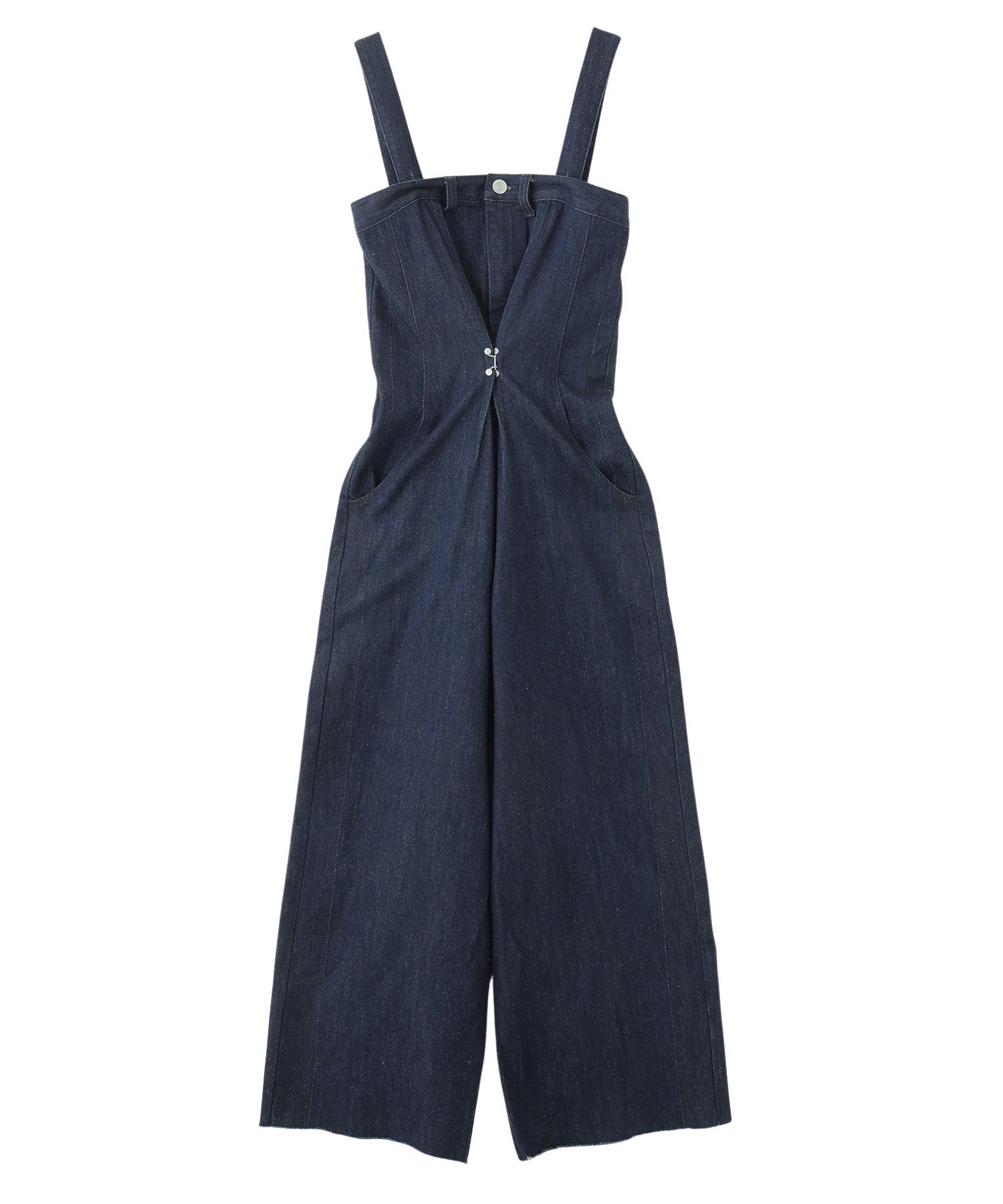 DENIM TUCK COMBINASON