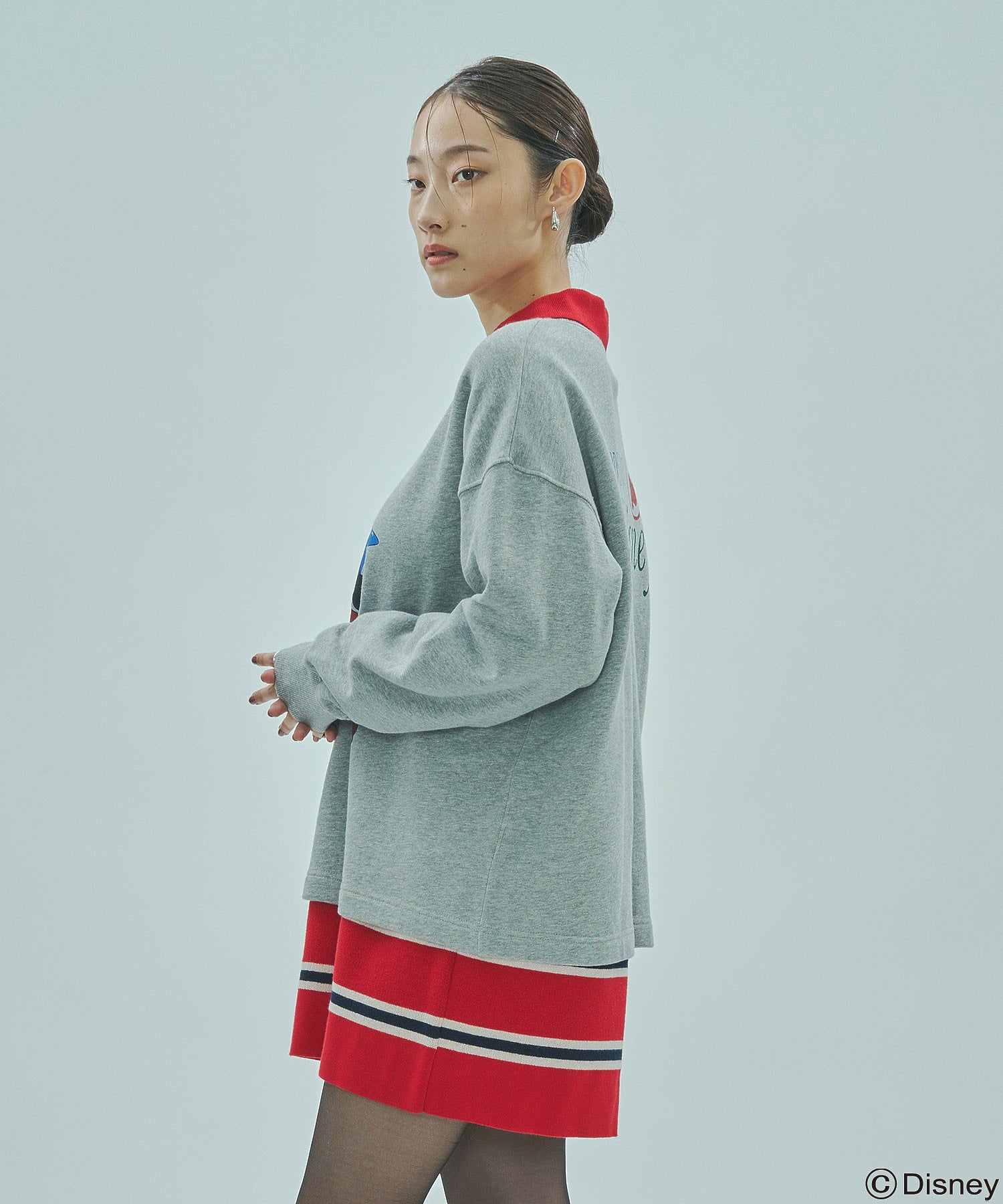 model:163cm 着用サイズ:S