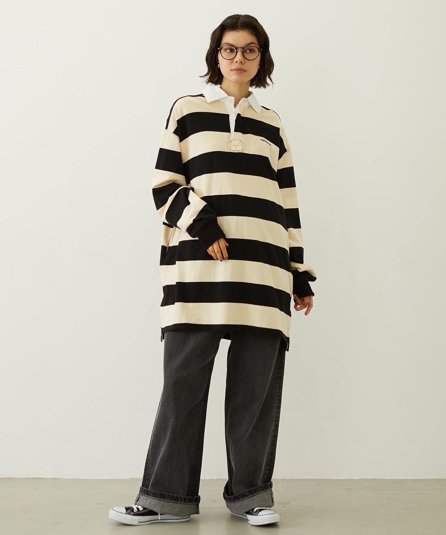 STRIPED RUGBY SHIRT