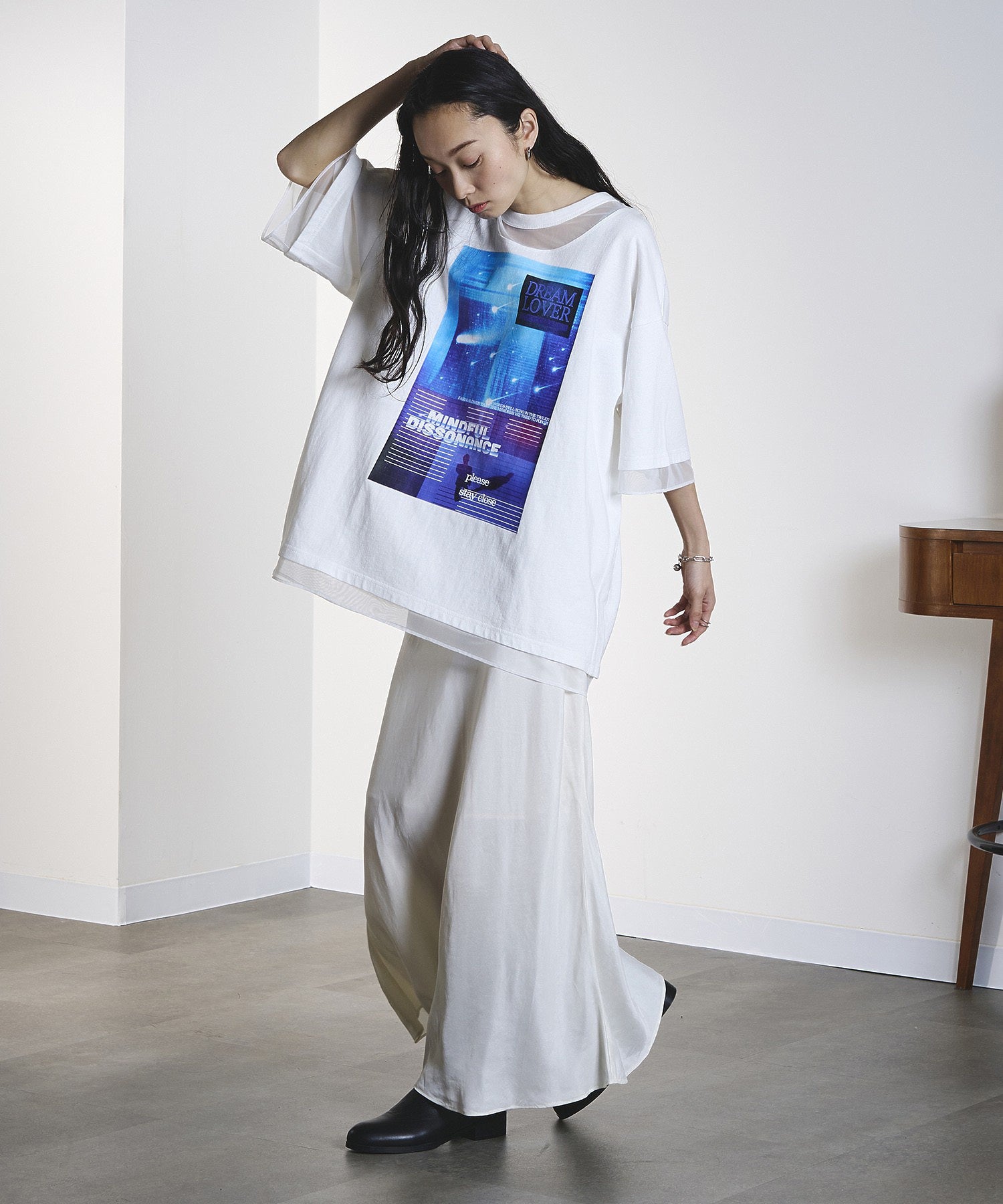 model:161cm 着用サイズ:ONE SIZE