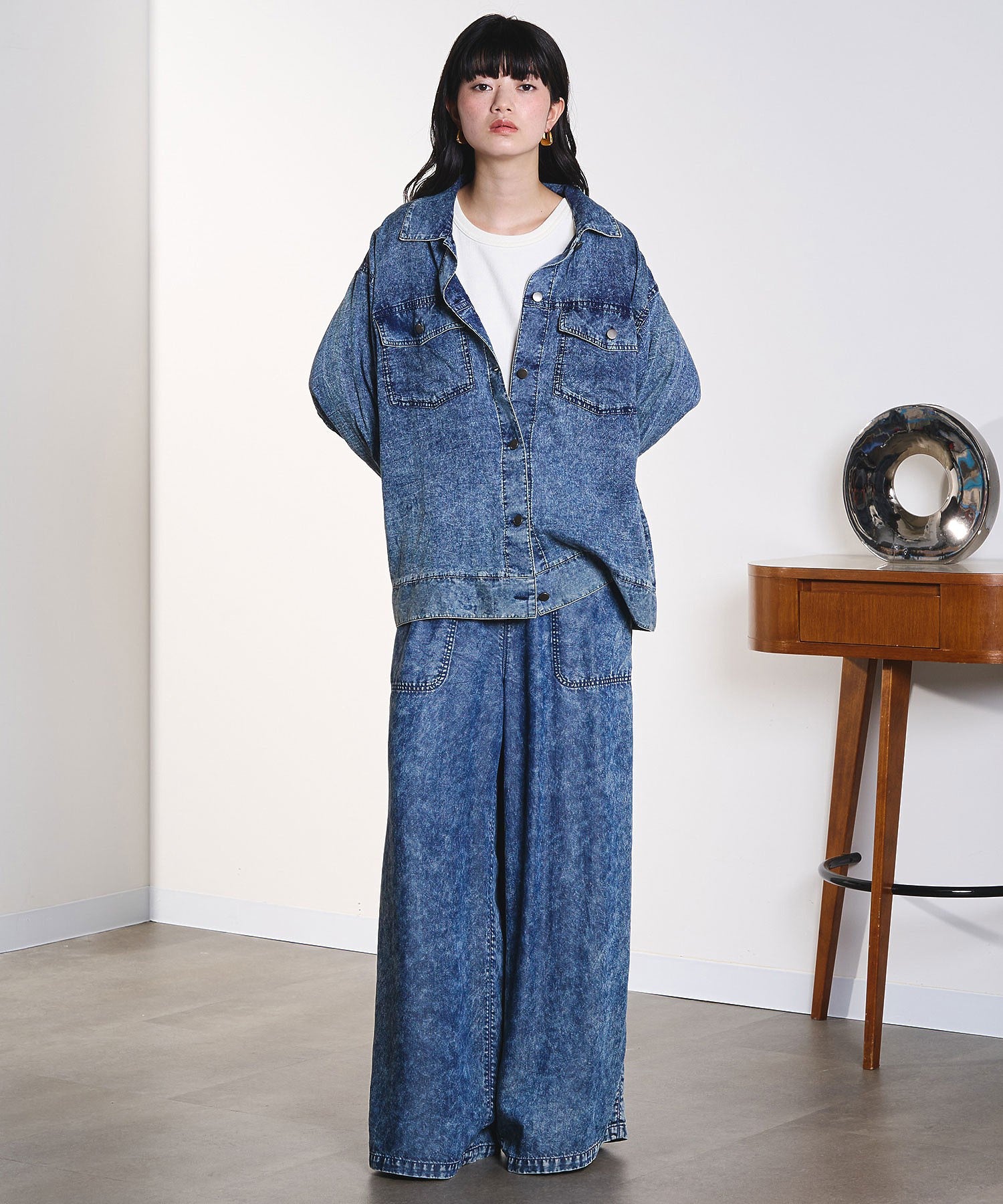 model:163cm 着用サイズ:ONE SIZE