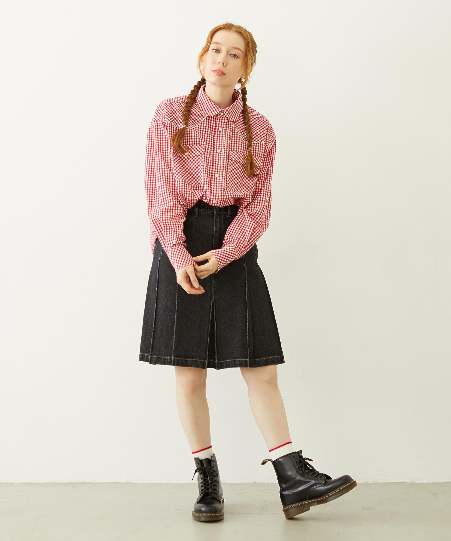 CHECKERED WESTERN SHIRT