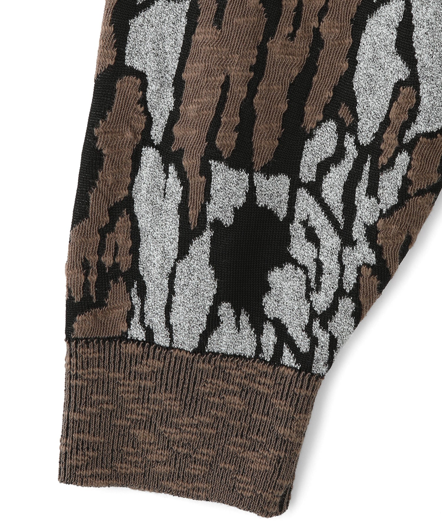 gimcontext/ジム コンテキスト/Trebark Camo Knit Cardigan 25505030
