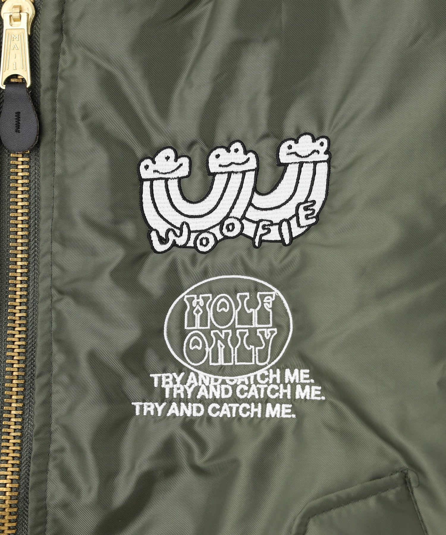 SAYHELLO/セイハロー/Woolfe MA-1 25AW-D3-15