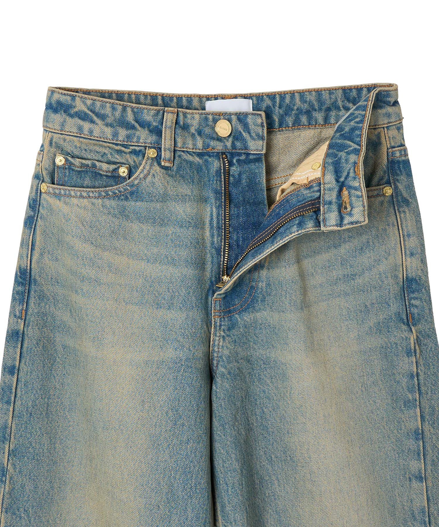 GANNI/ESSENTIALS TINT RIGID DENIM IZEY