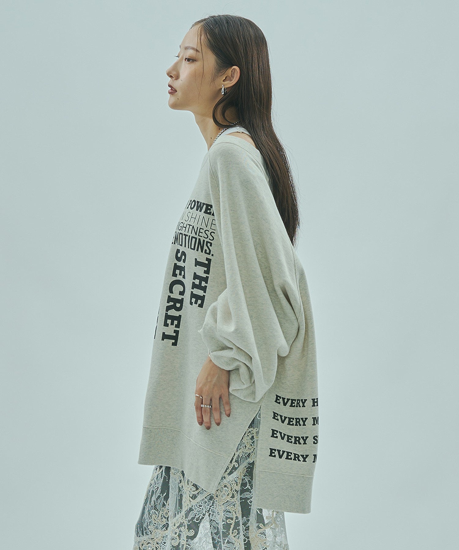 model:163cm 着用サイズ:ONE SIZE