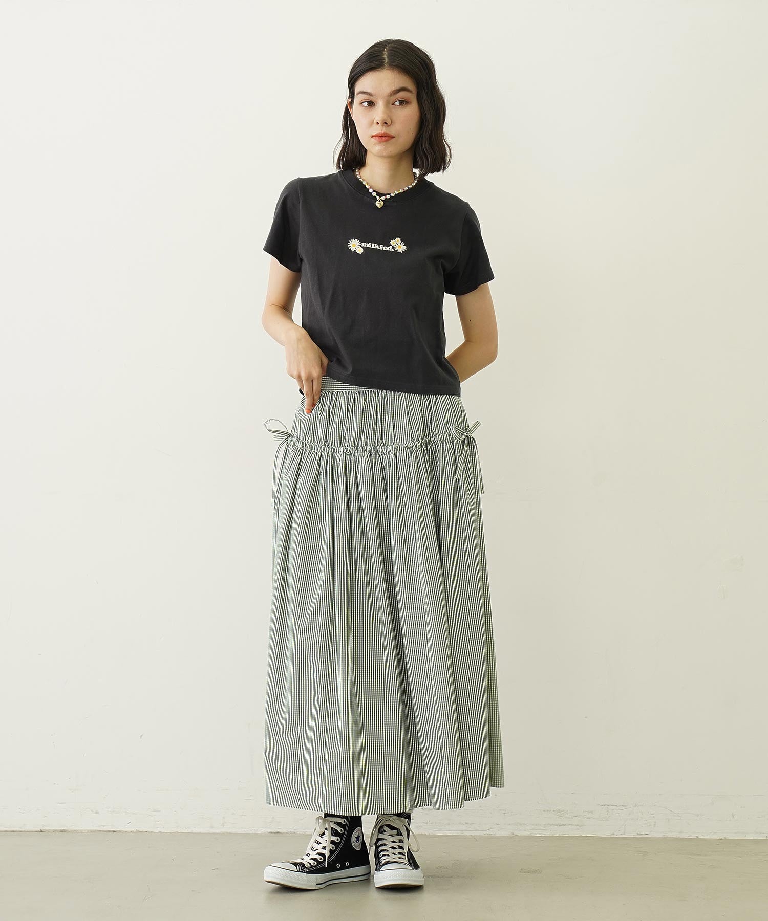 DAISY AND LOGO COMPACT S/S TEE