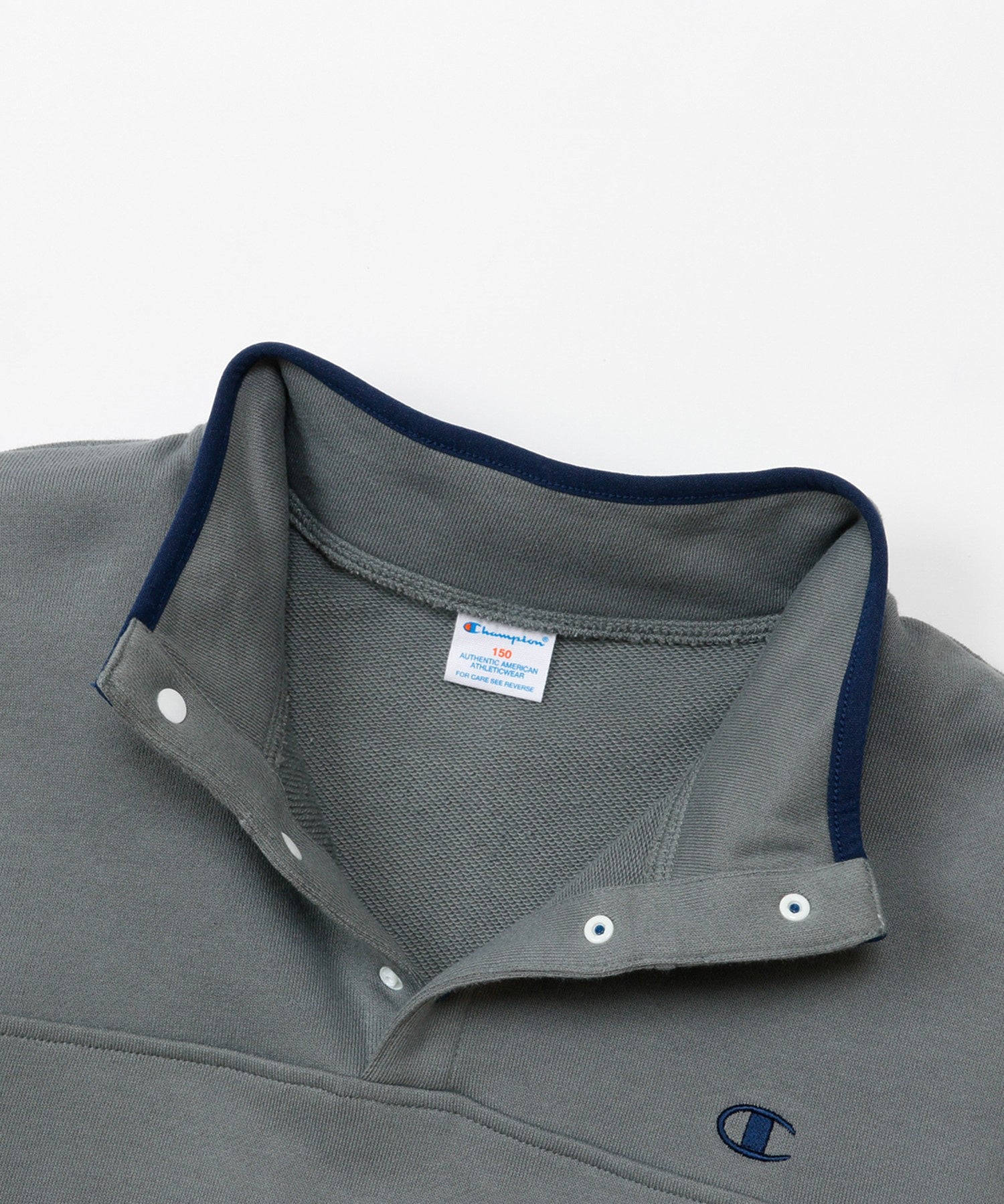 【Champion® KIDS】HALF SNAP SWEATSHIRT