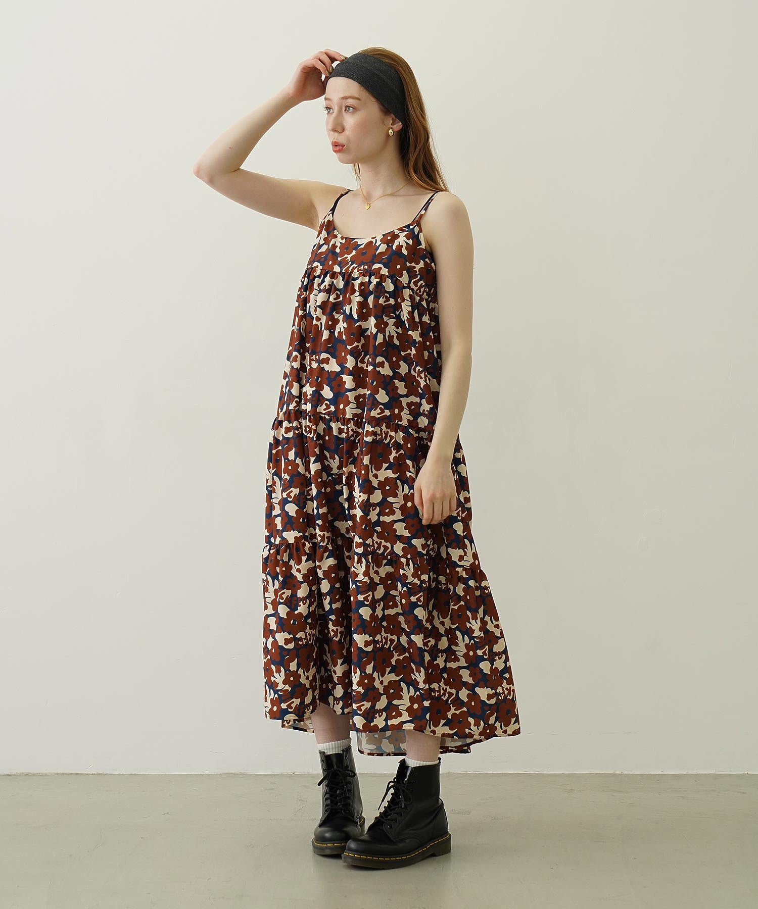 FLORAL ALL OVER PATTERN DRESS