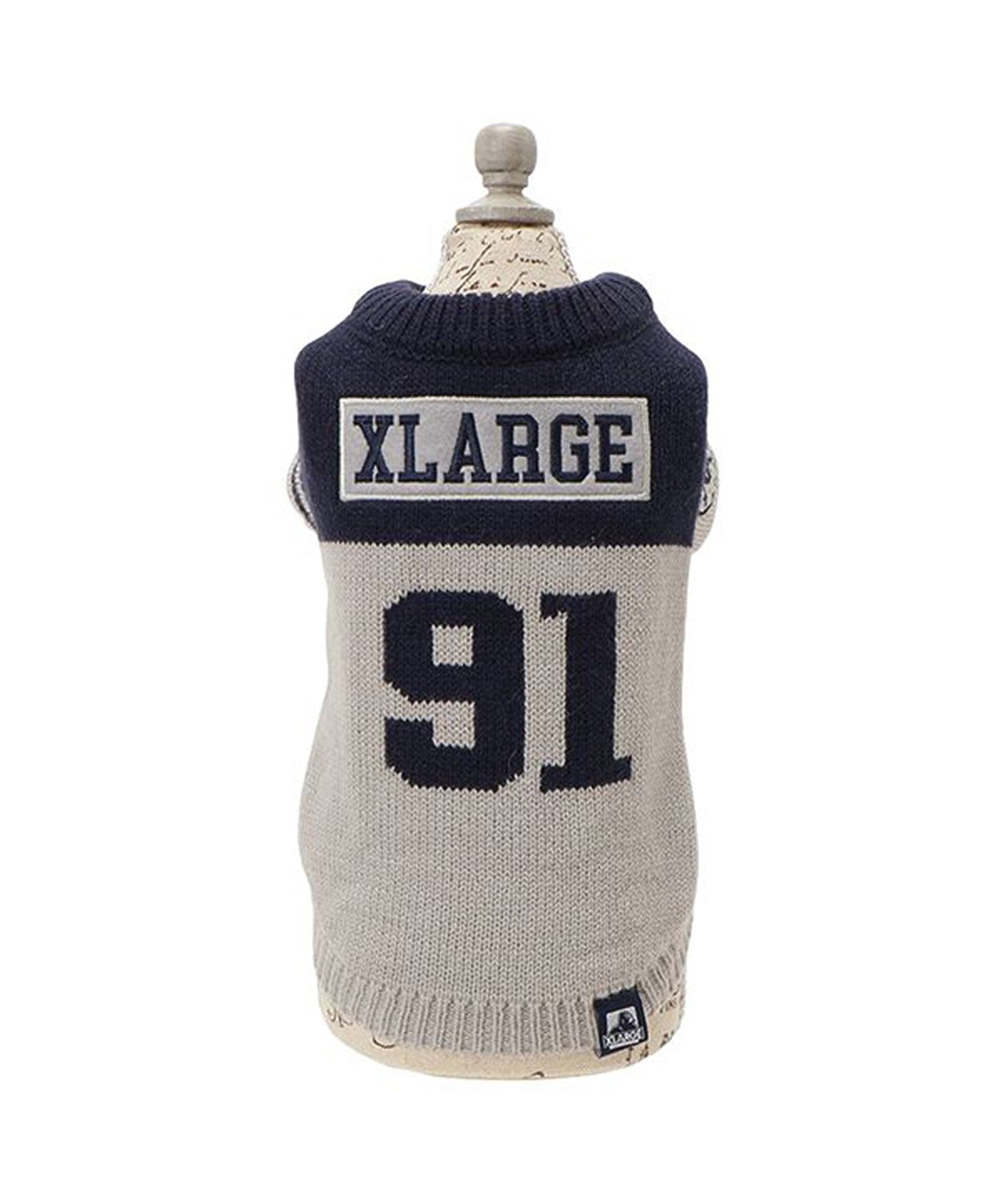 【XLARGE DOGWEAR】ナンバリングニット