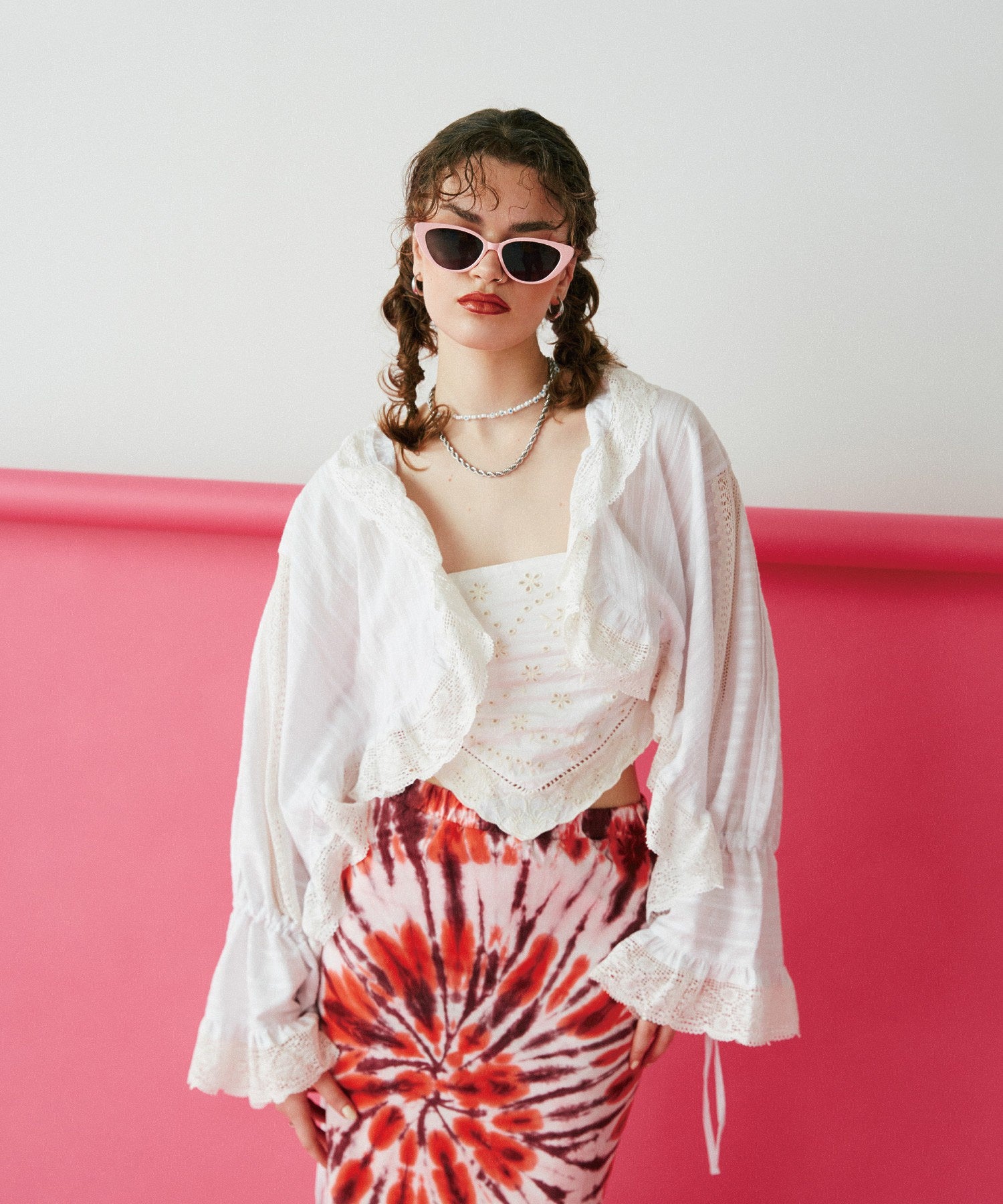mag.by c/COTTON FRILL BOLERO