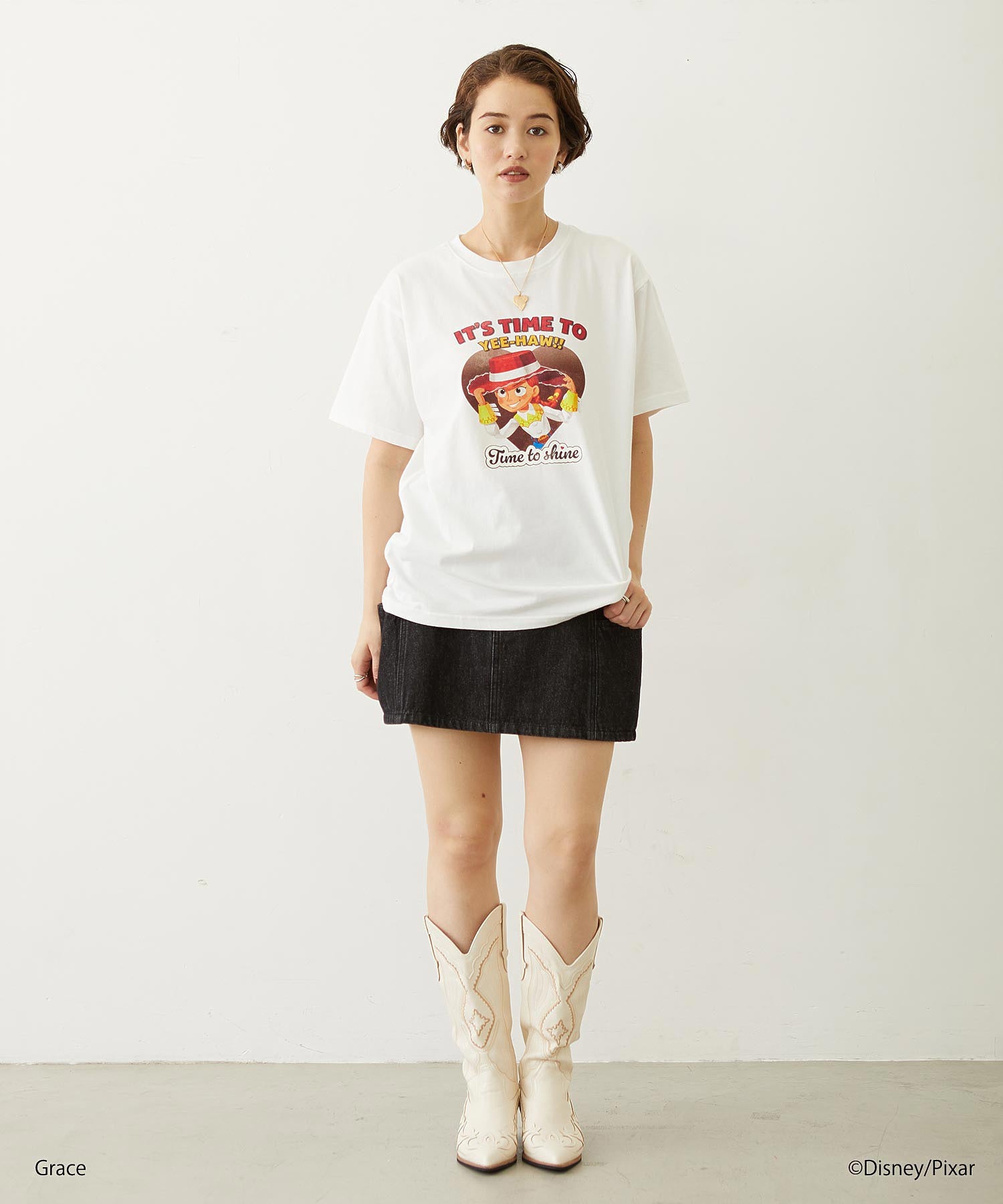 JESSIE / HEART S/S TEE