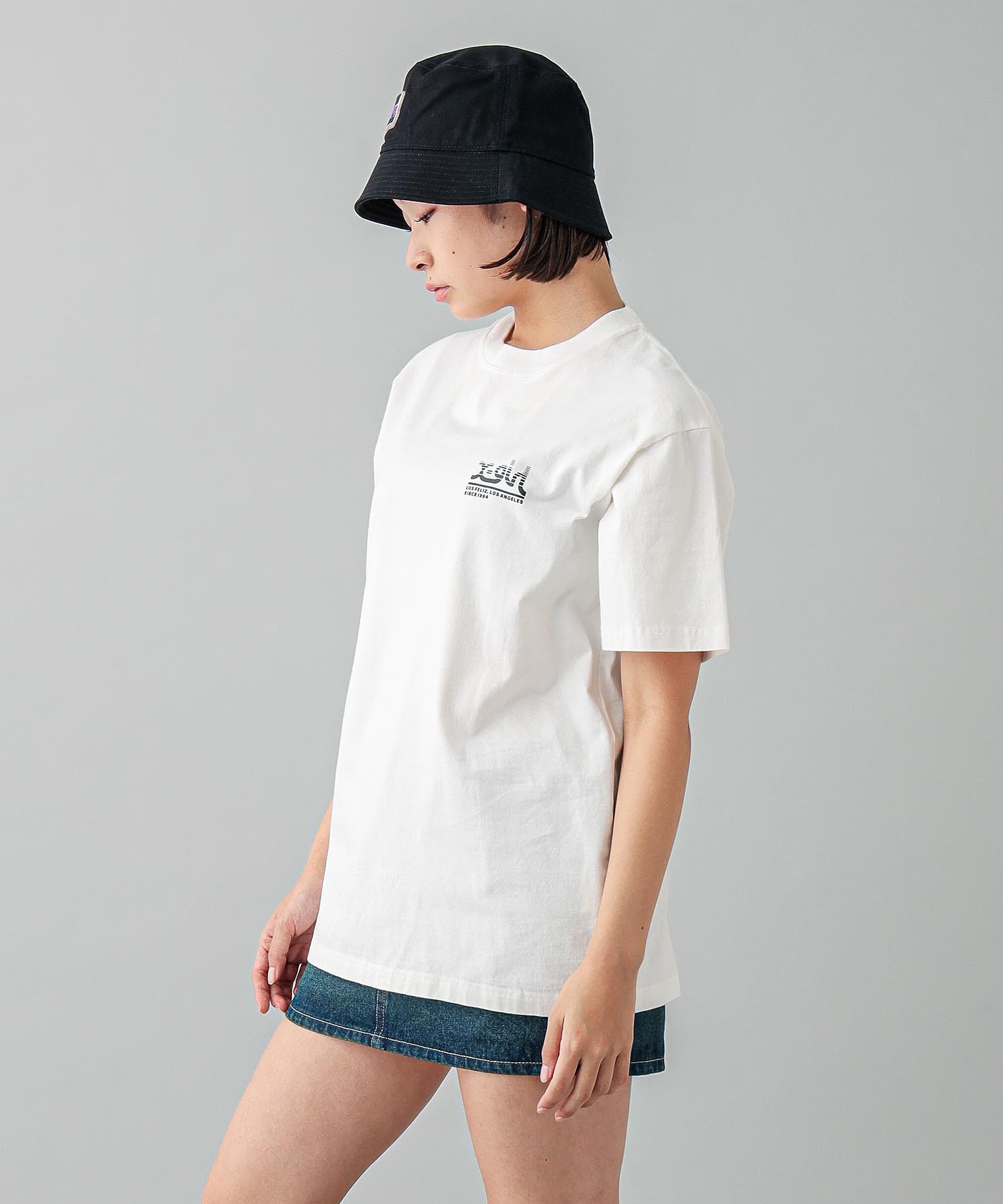 TRIPLE MILLS LOGO S/S TEE X-girl