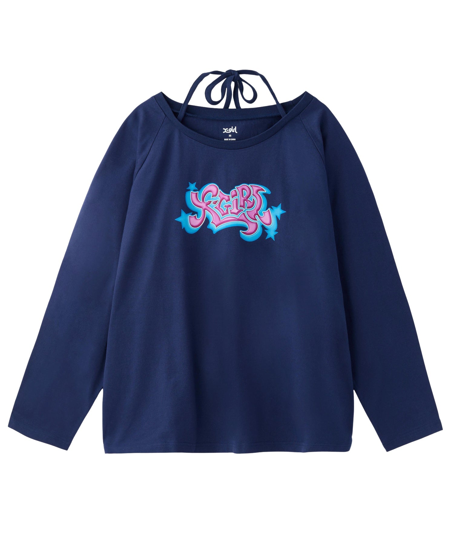 STAR LOGO HALTERNECK L/S TEE