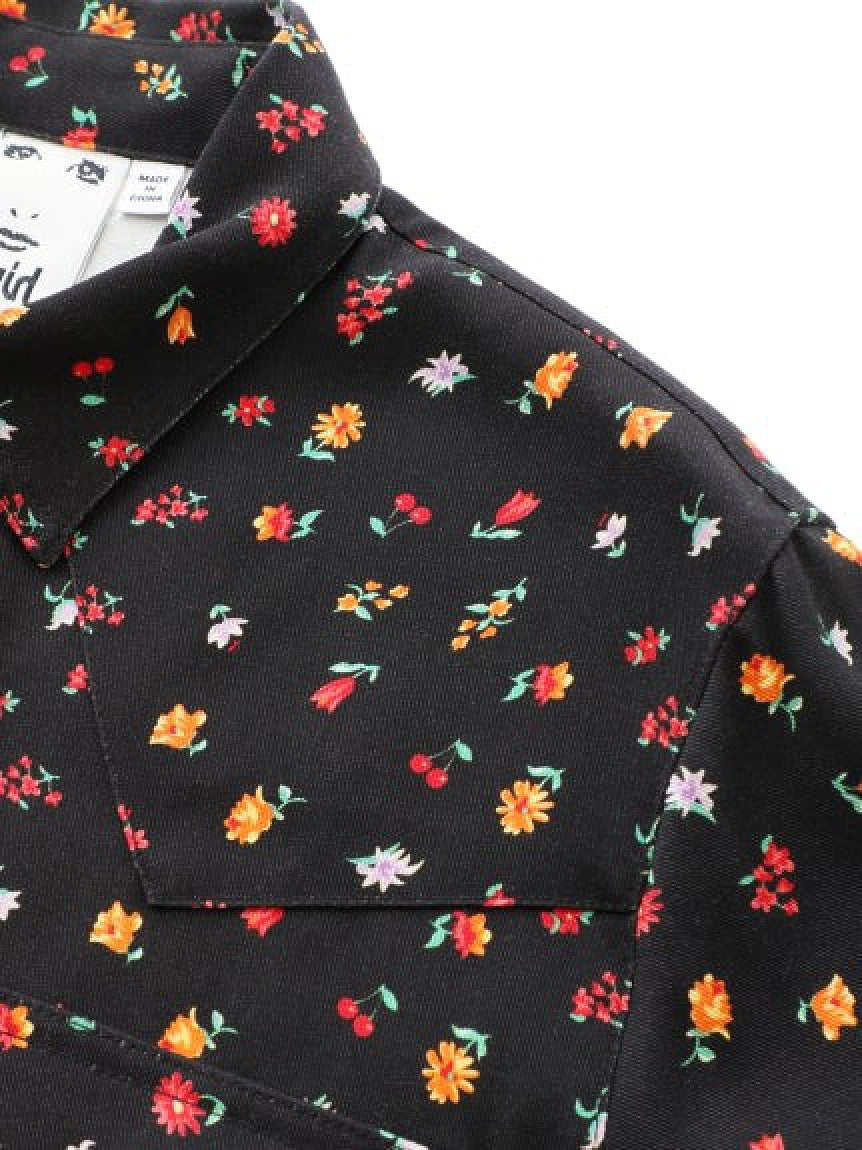 FLORAL WESTERN SHIRT X-girl