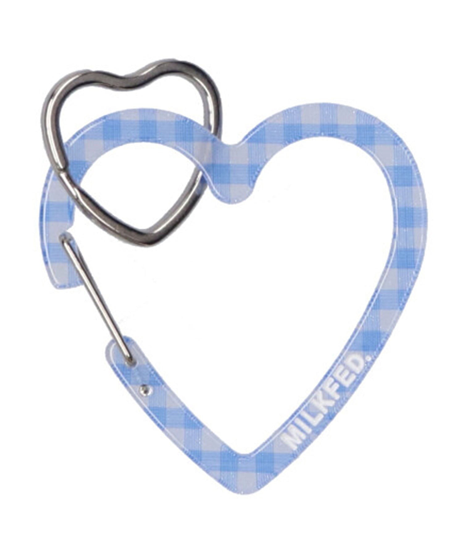 NEO HEART CARABINER GINGHAM MILKFED.