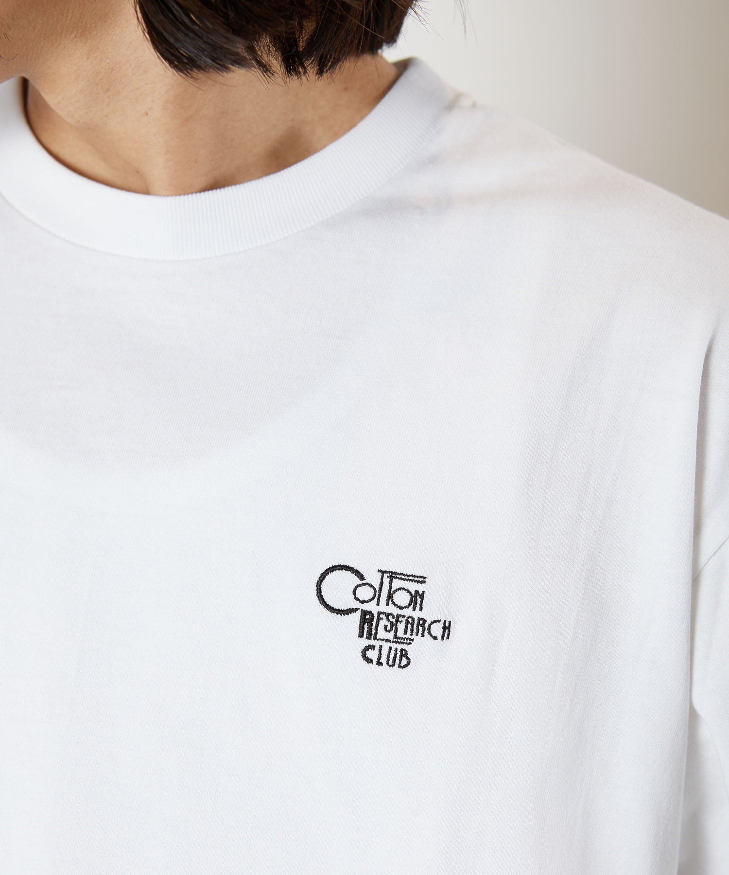 【別注】Styles CRC/コットンリサーチクラブ/EX L/S T-SHIRT JPC-003 WHT