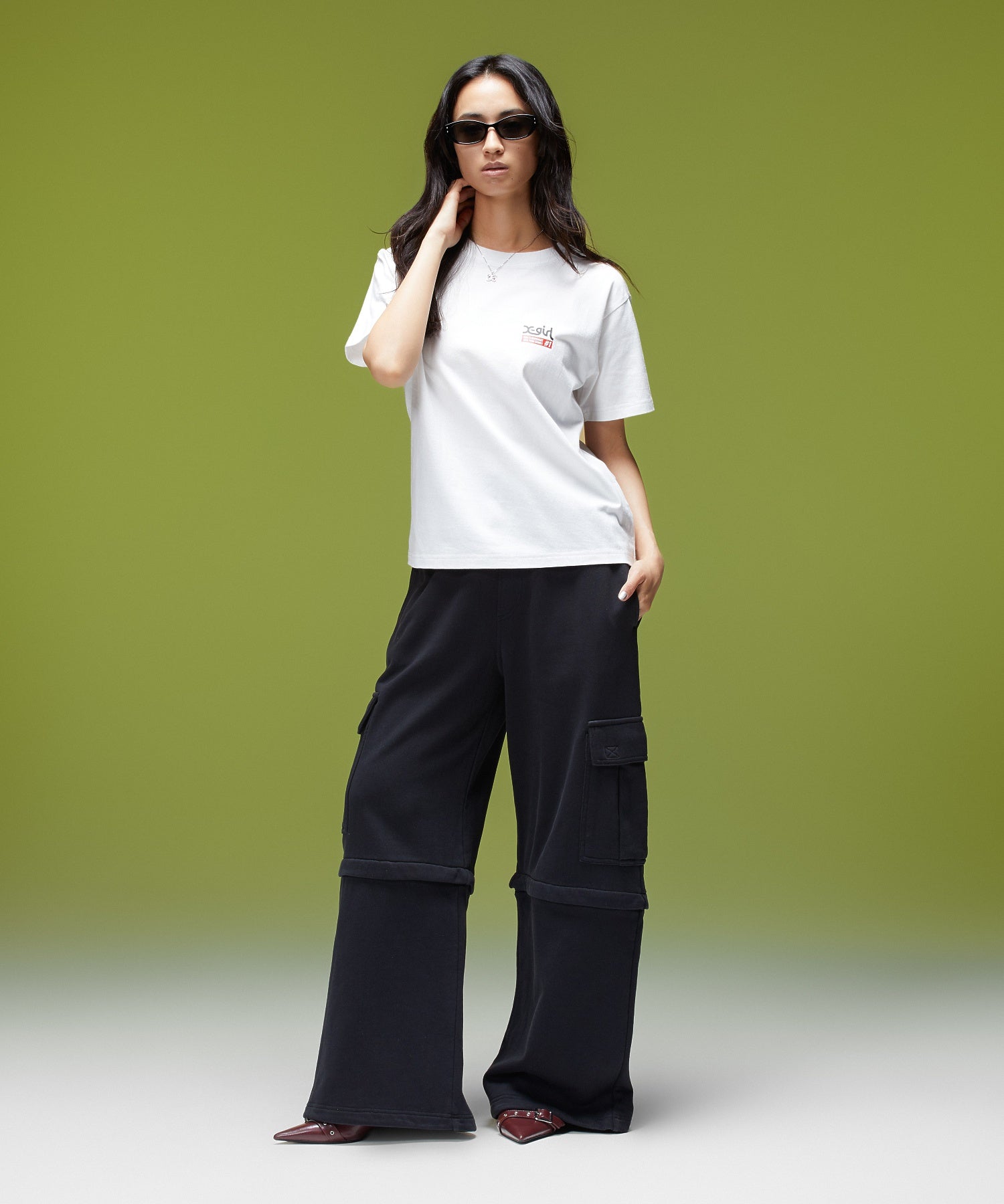 COLORED BOX FACE S/S TEE