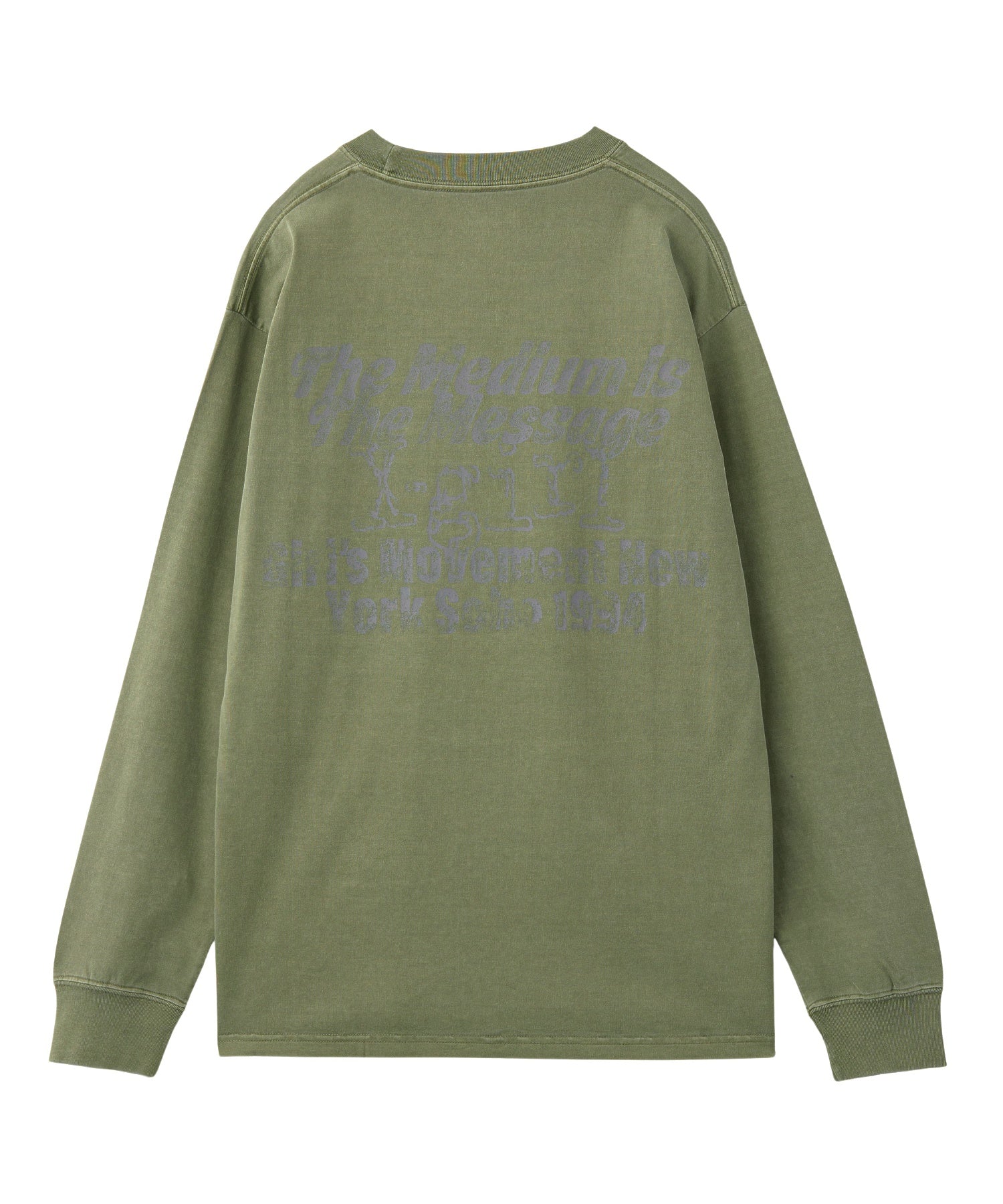 GRUNGE LOGO FADED L/S TEE