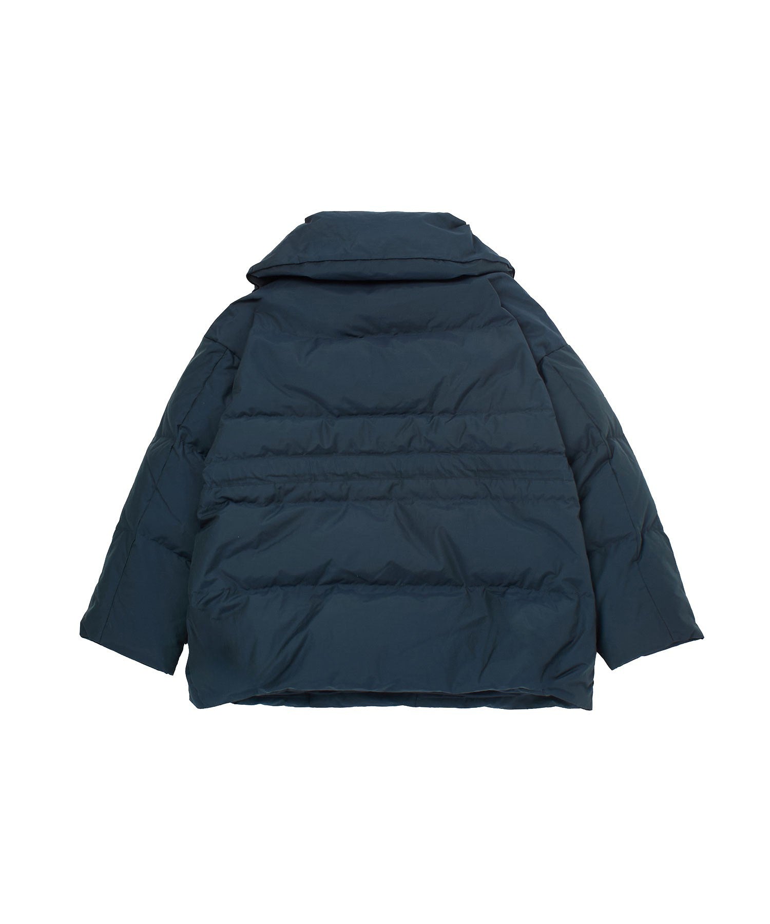 F/CE./RECYCLE DOWN OVERLAY SHAL COLLAR COAT
