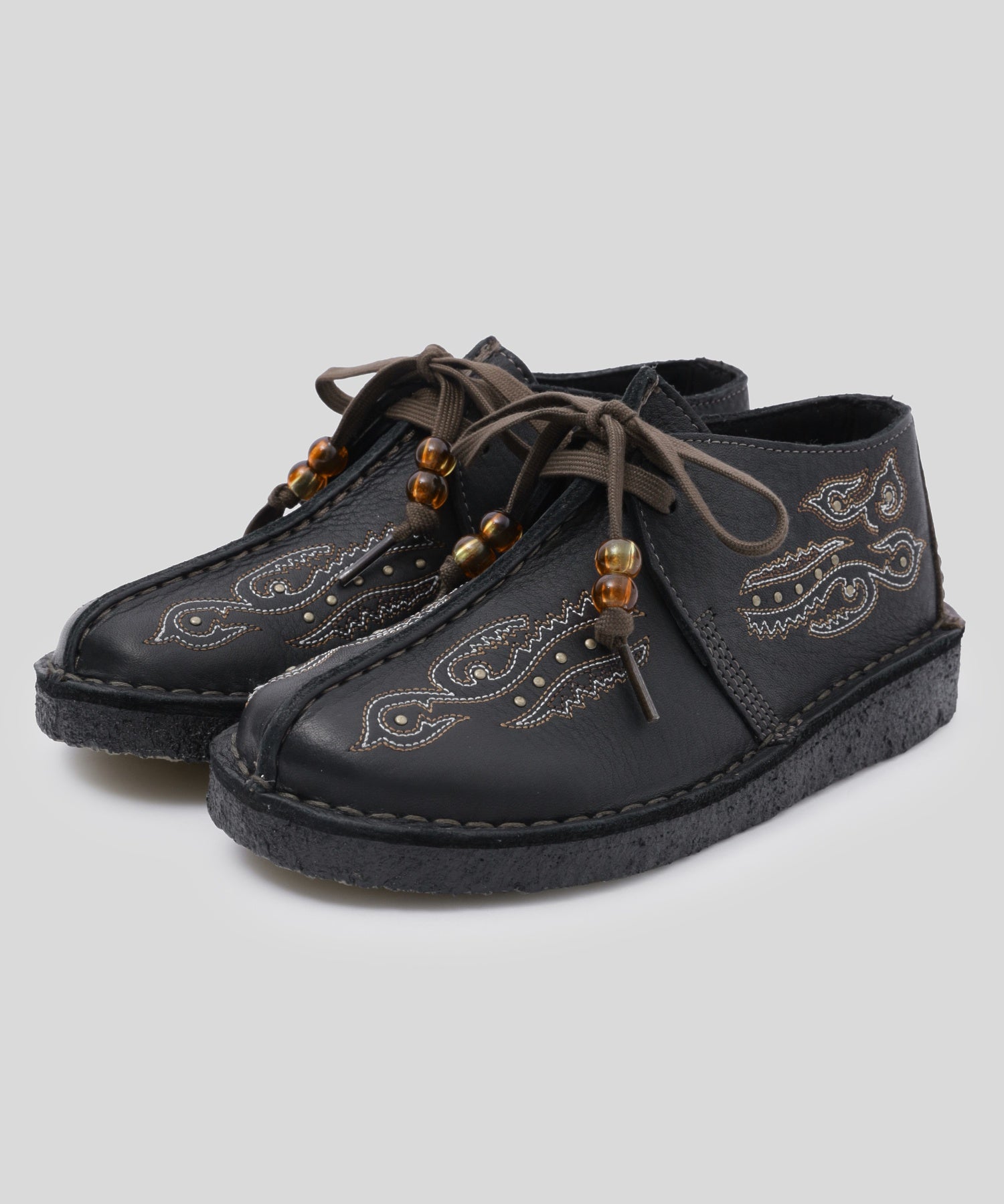 CLARKS/クラークス/Desert Trek. Black Interest 26327669