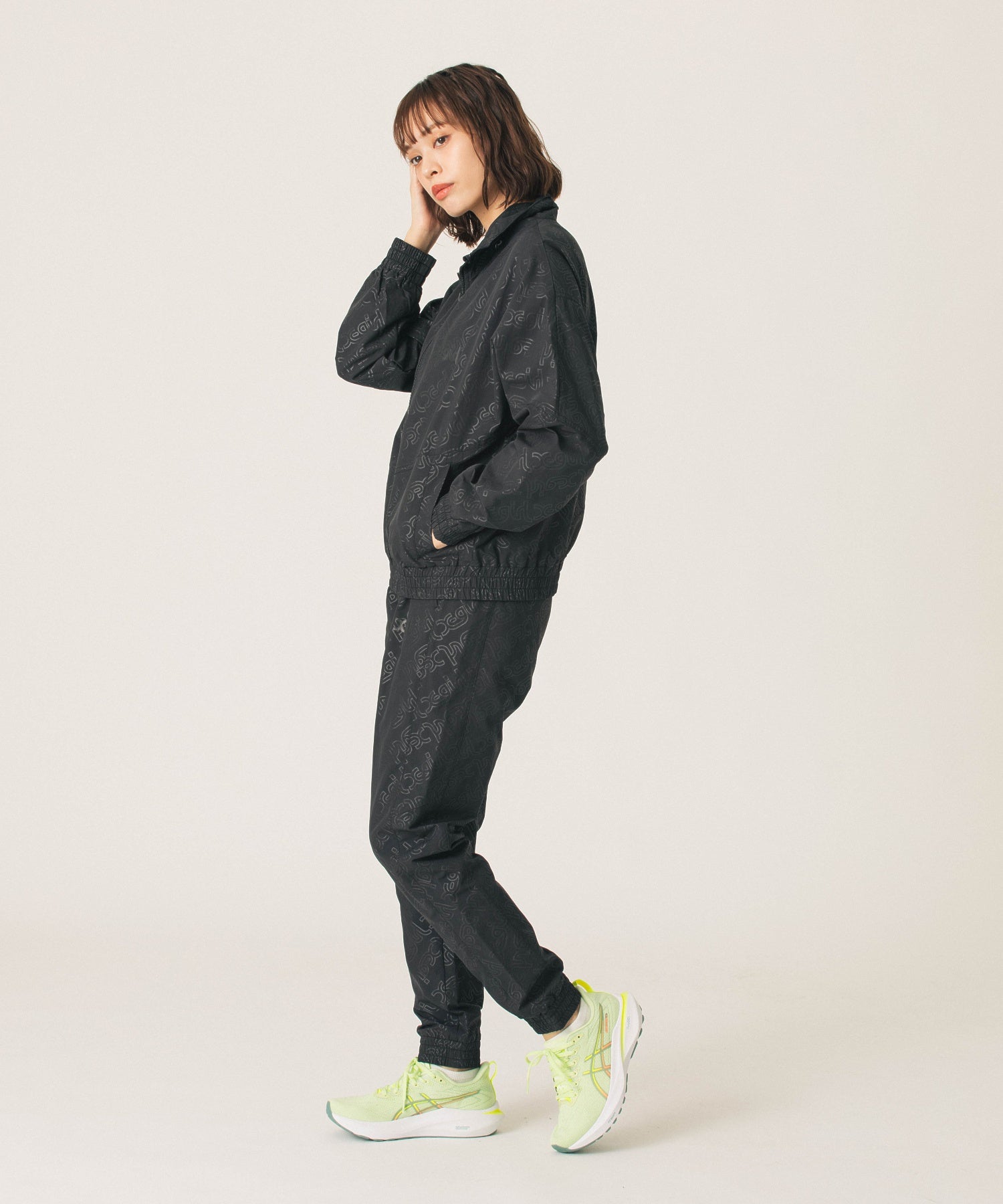 LOGO WIND UP JACKET