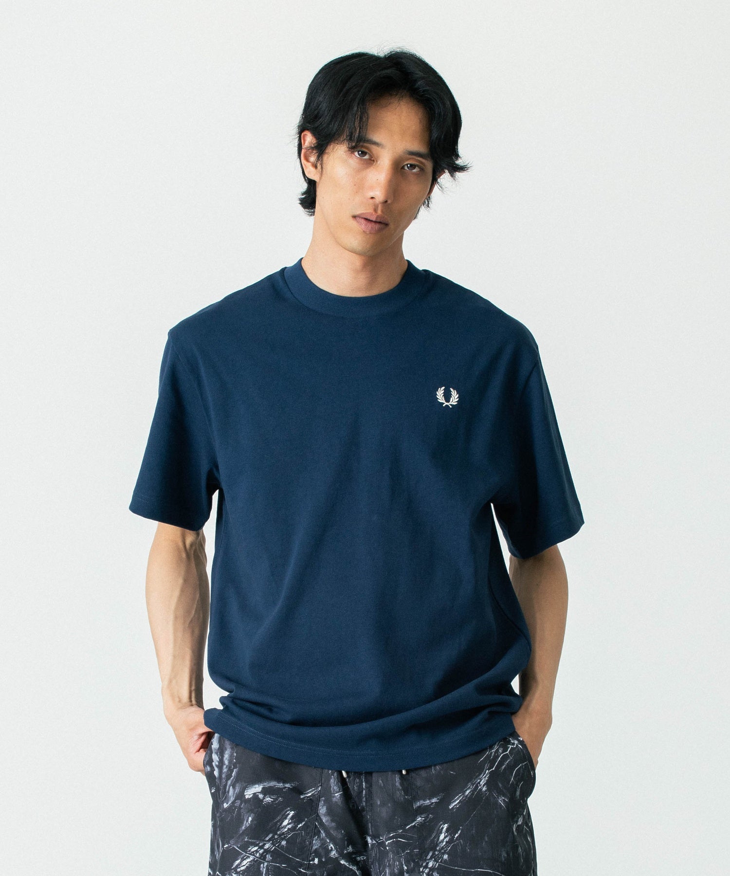 FRED PERRY/フレッドペリー/CLUB HOUSE EMBROIDERED CHAMPION T-SHIRT/M9826