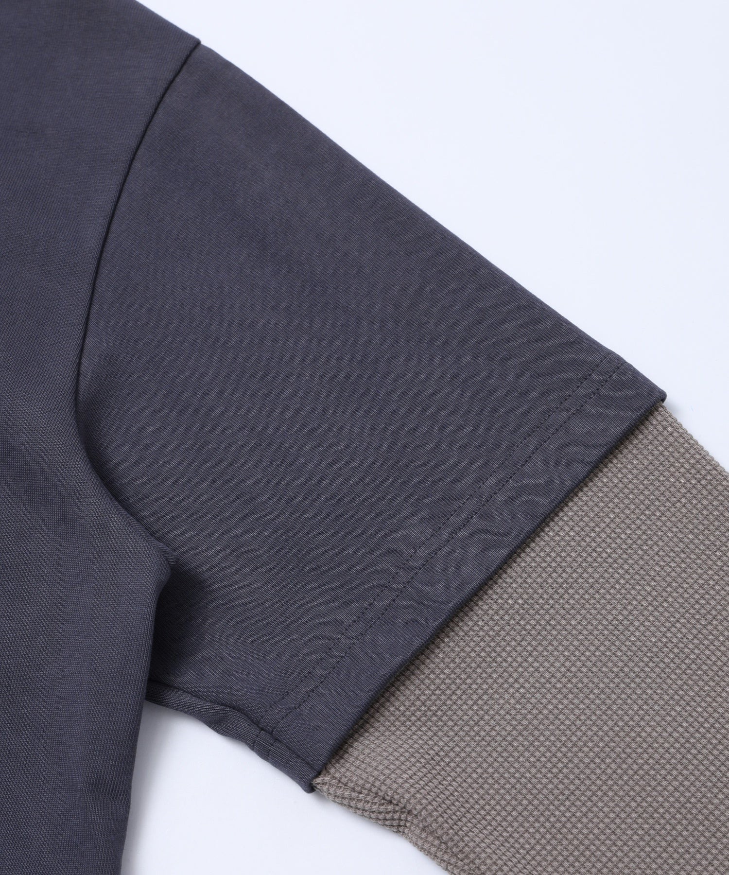 Pas Une Marque/パ・ズュヌ・マルク/Double Sleeve Tee Shirt L/S PAS-399