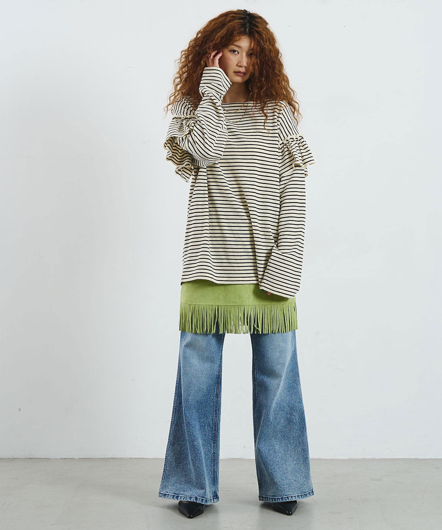 model:168cm 着用サイズ:ONE SIZE