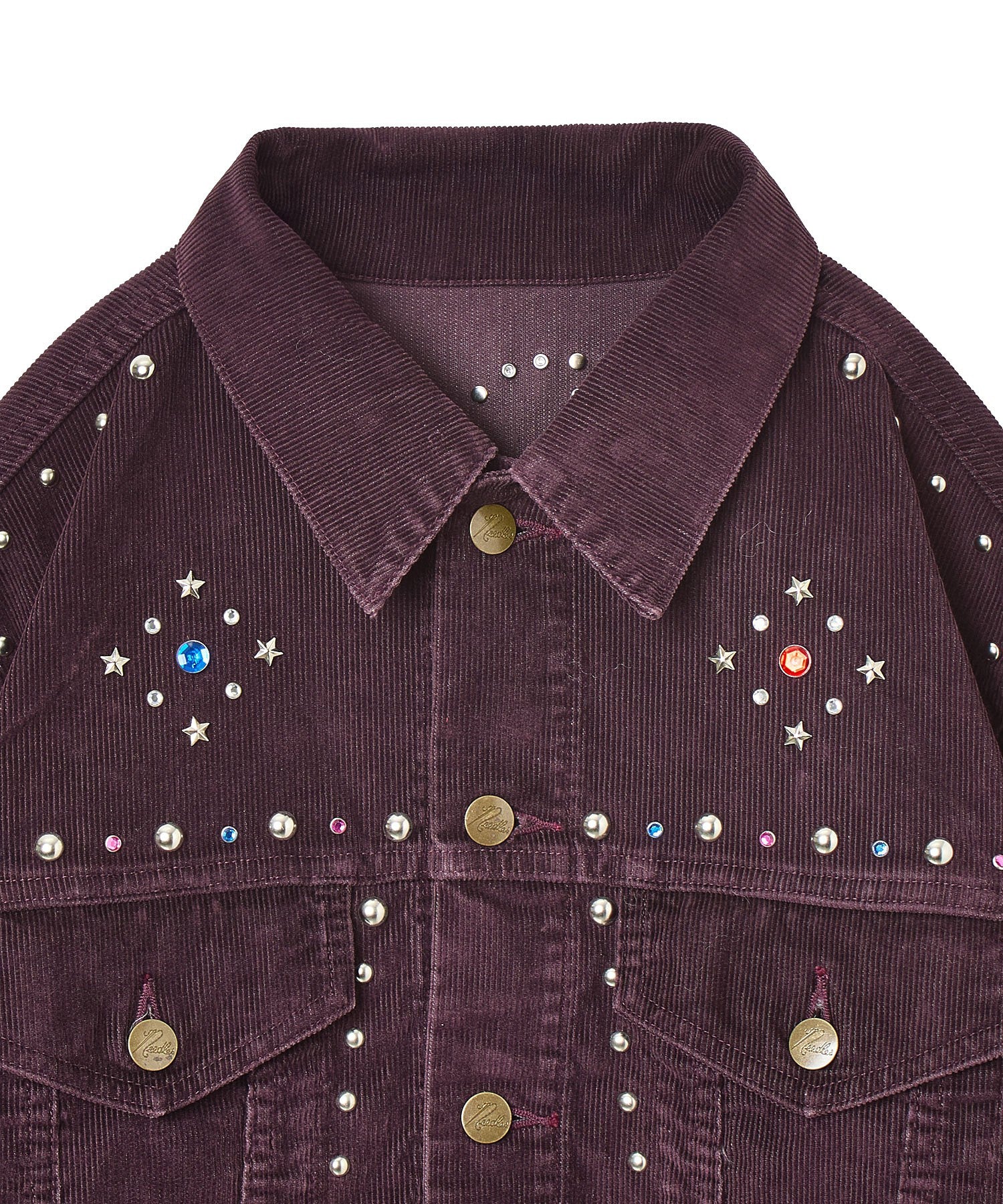 NEEDLES/STUDDED JEAN JACKET