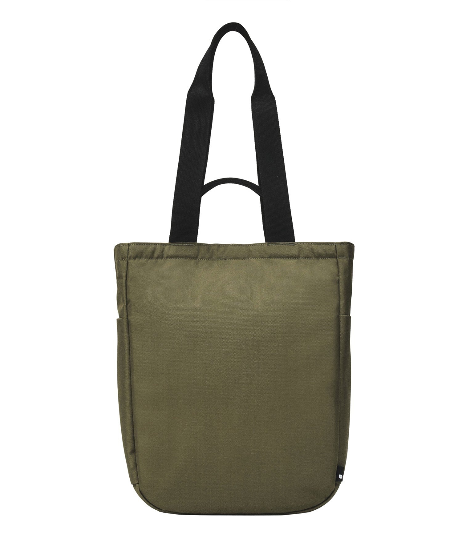 Grid 2-Way Tote Bag - Olive