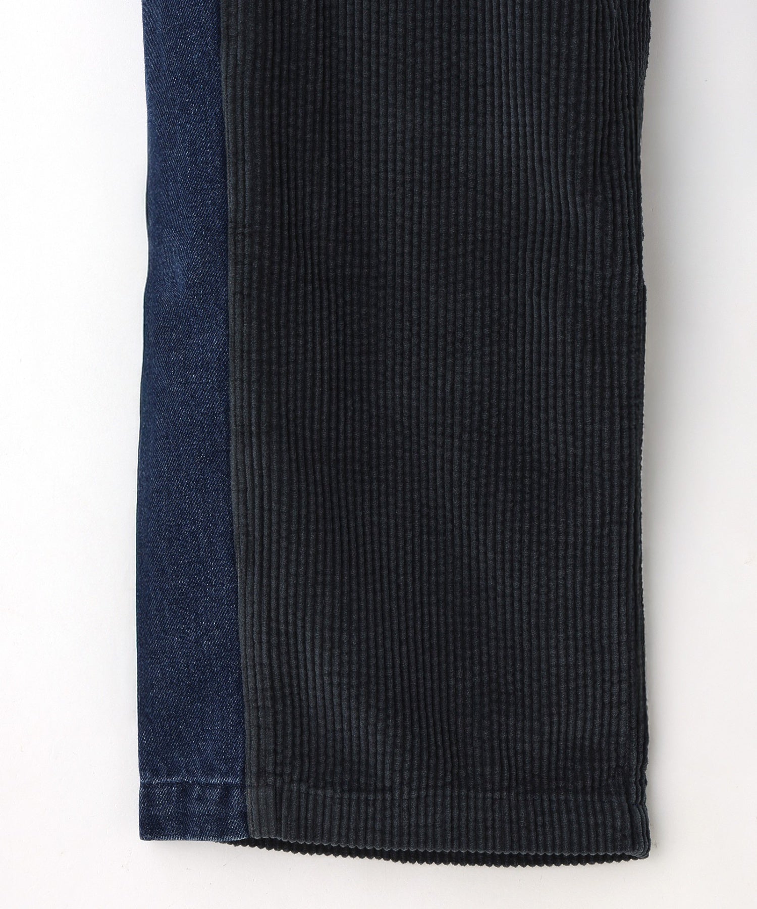 PAS UNE MARQUE/パ・ズュヌ・マルク/Double Paneled Denim Pant PAS-595