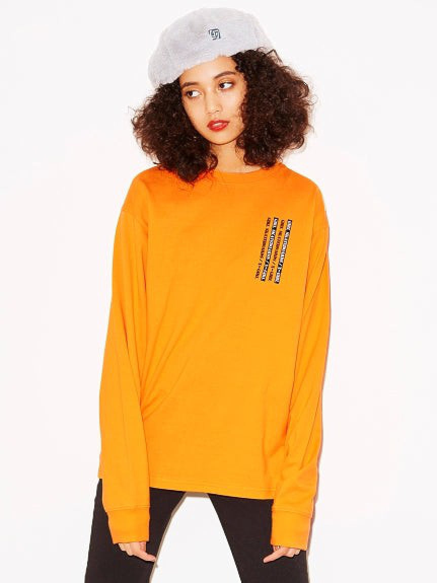 #1 X-girl x GIRL SKATEBOARDS L/S BIG TEE