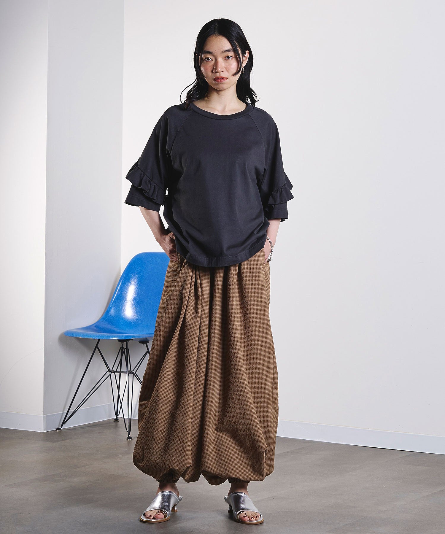 model:165cm 着用サイズ:ONE SIZE
