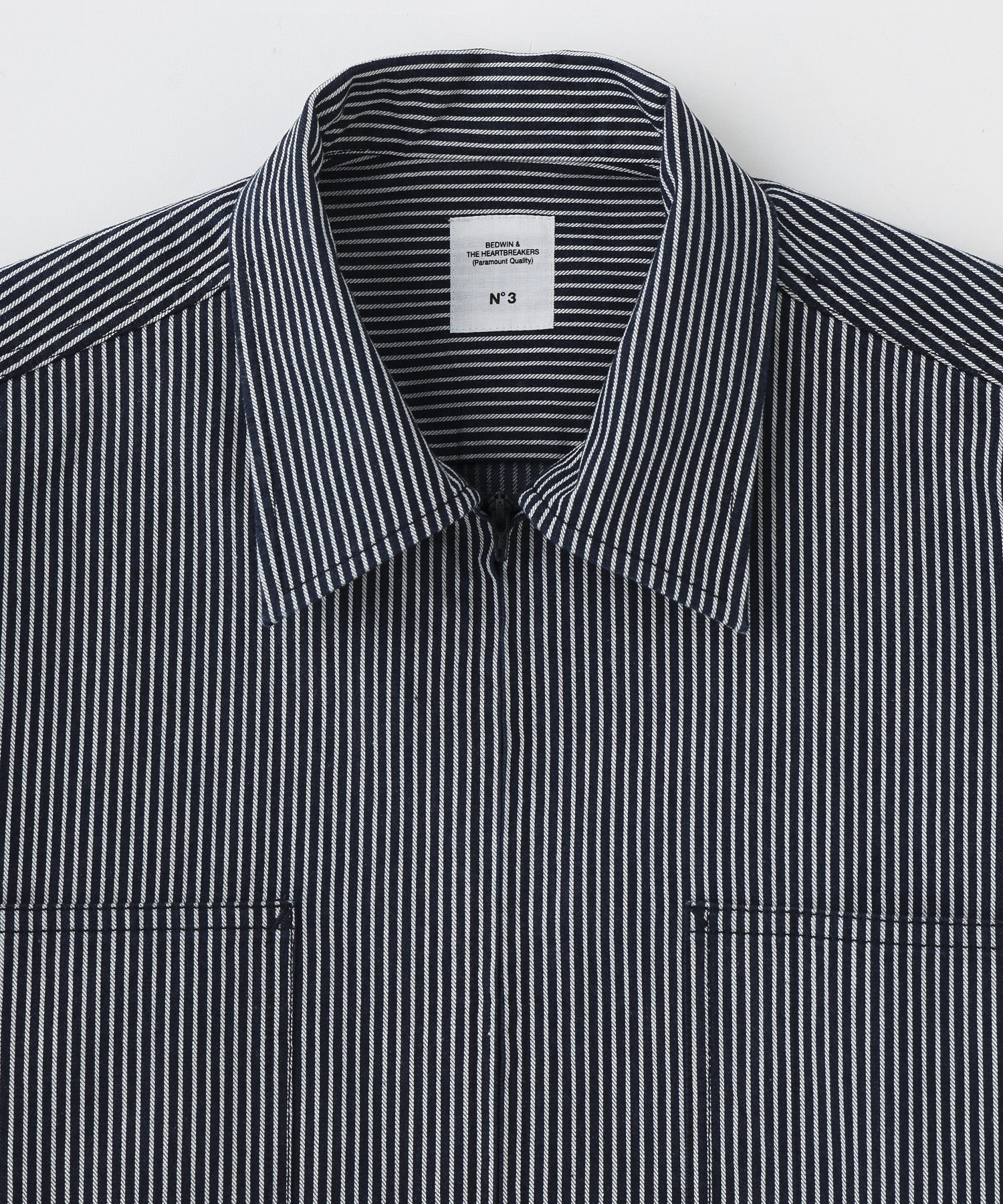 BEDWIN/ベドウィン/S/S ZIP UP SHIRT GIBSON 25SB1749
