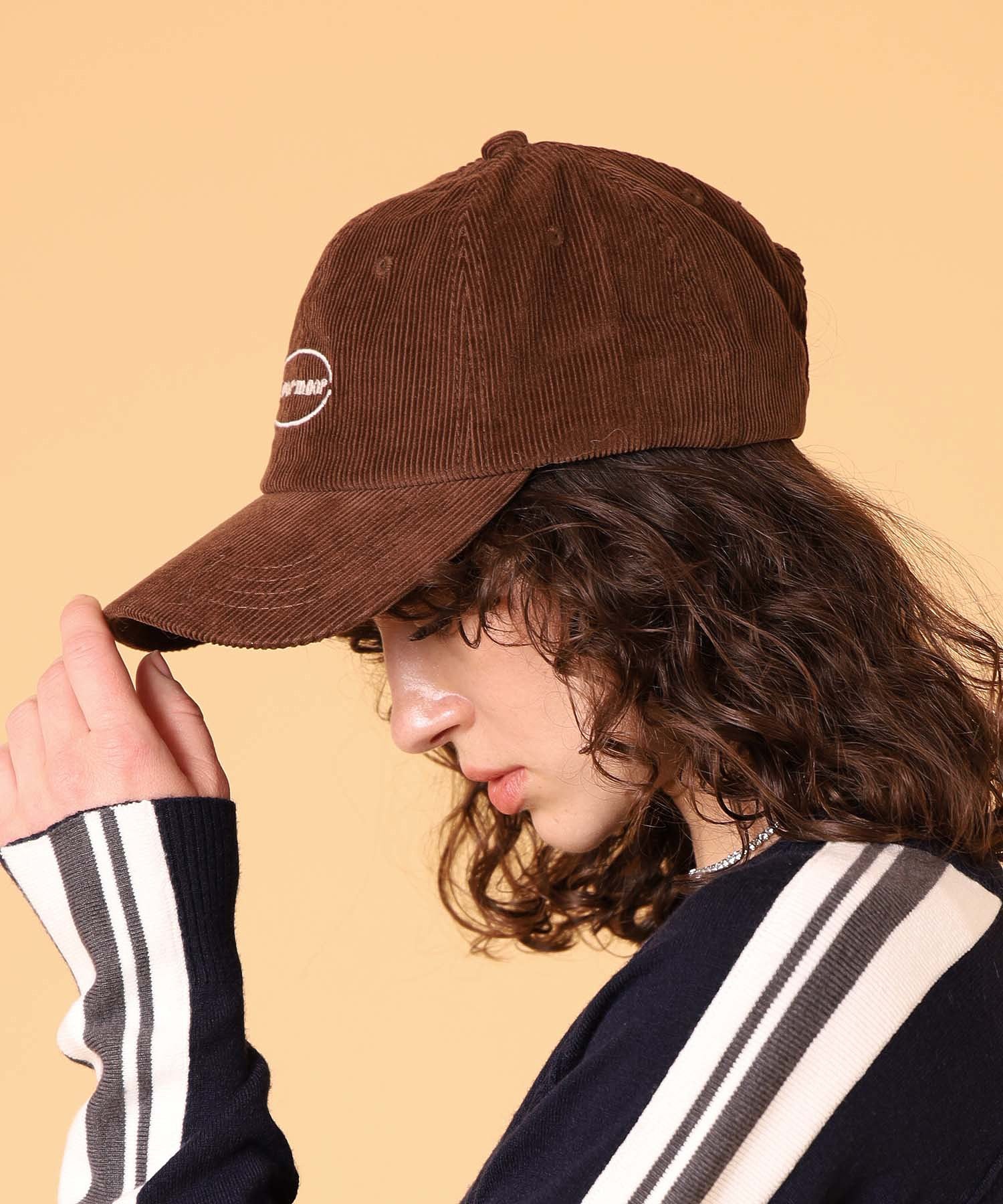 コーデュロイロゴキャップ