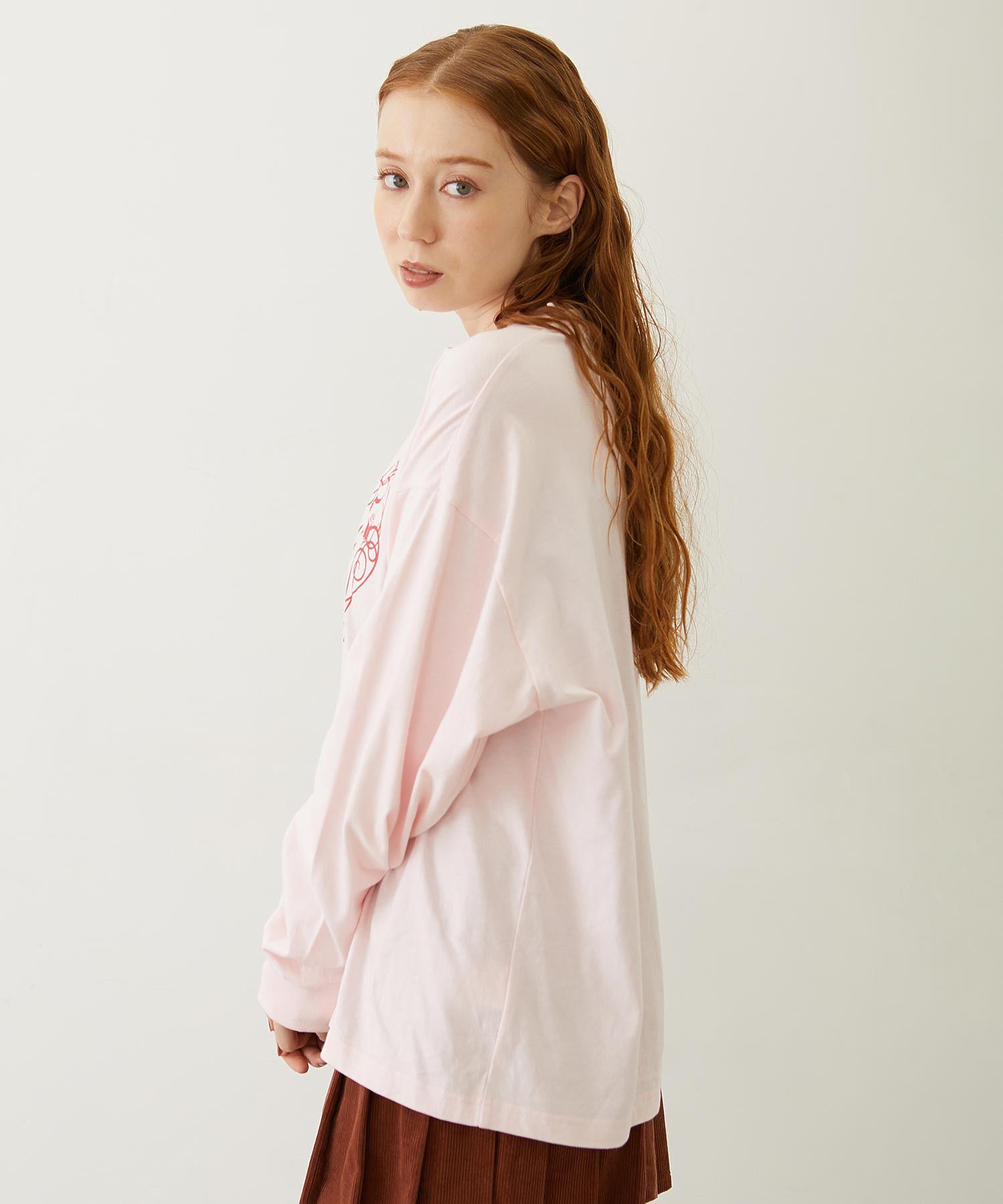 HEART AND ROSE L/S TEE