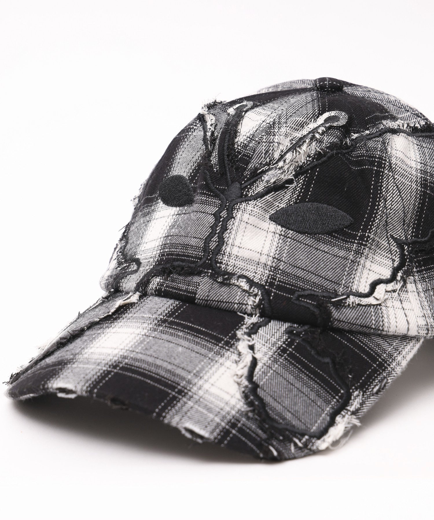 PERKS AND MINI/パークスアンドミニ/CHECK ALIEN BUTTERFLY KISS BASEBALL CAP 10351