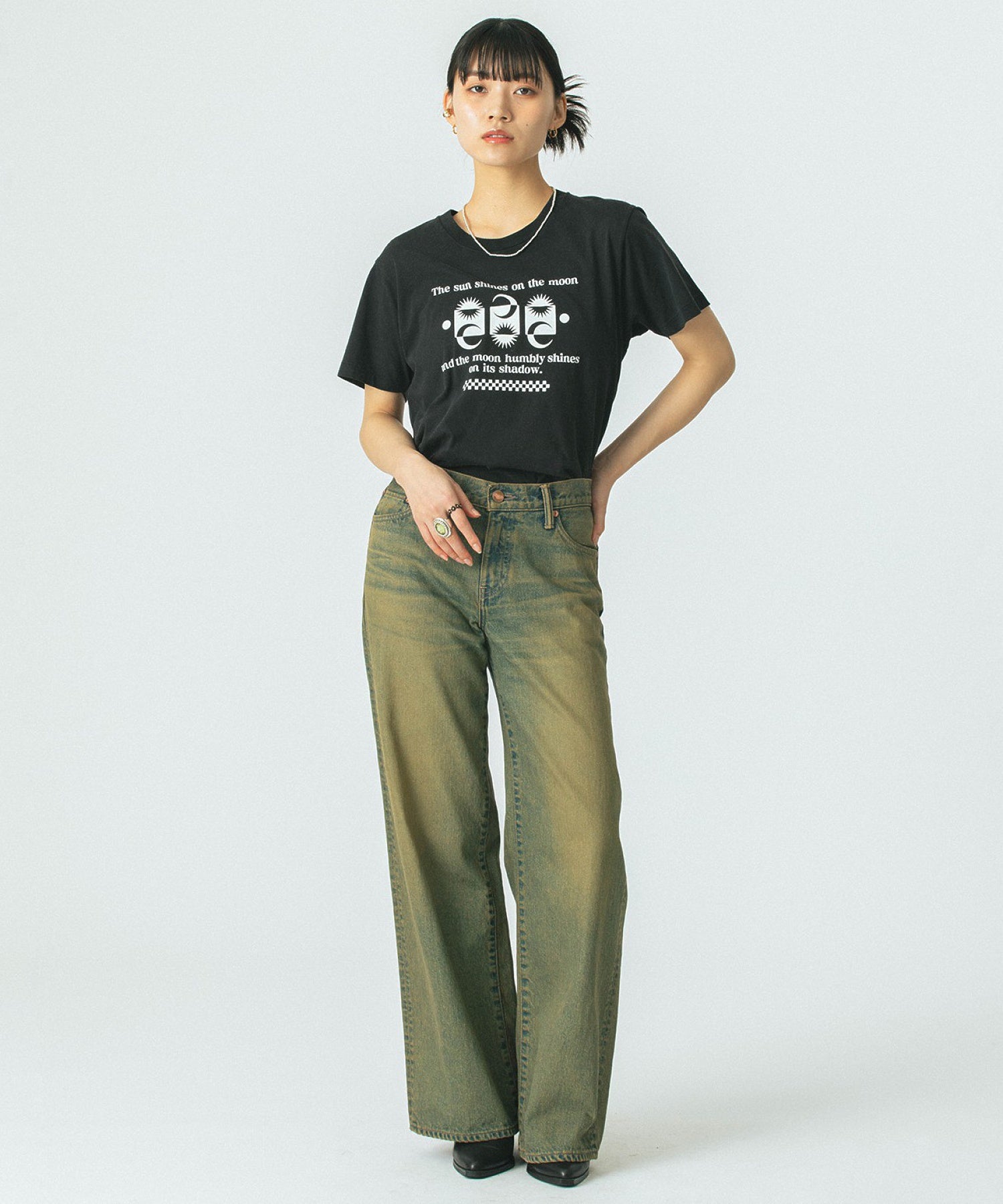 model:167cm 着用サイズ:ONE SIZE