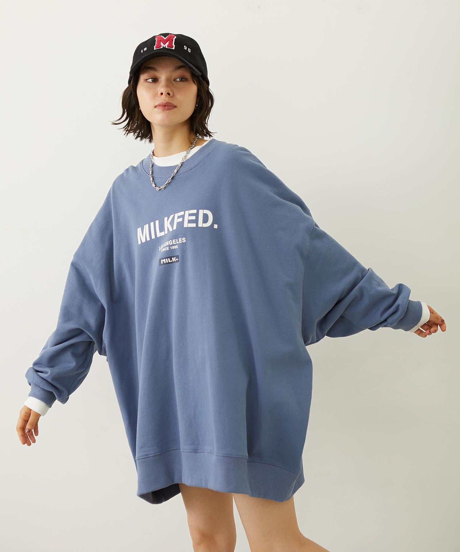 CHENILLE LOGO EMBROIDERY MELTON CAP