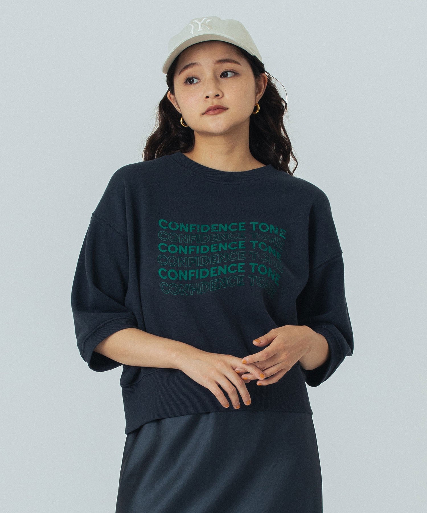 model:160cm 着用サイズ:ONE SIZE