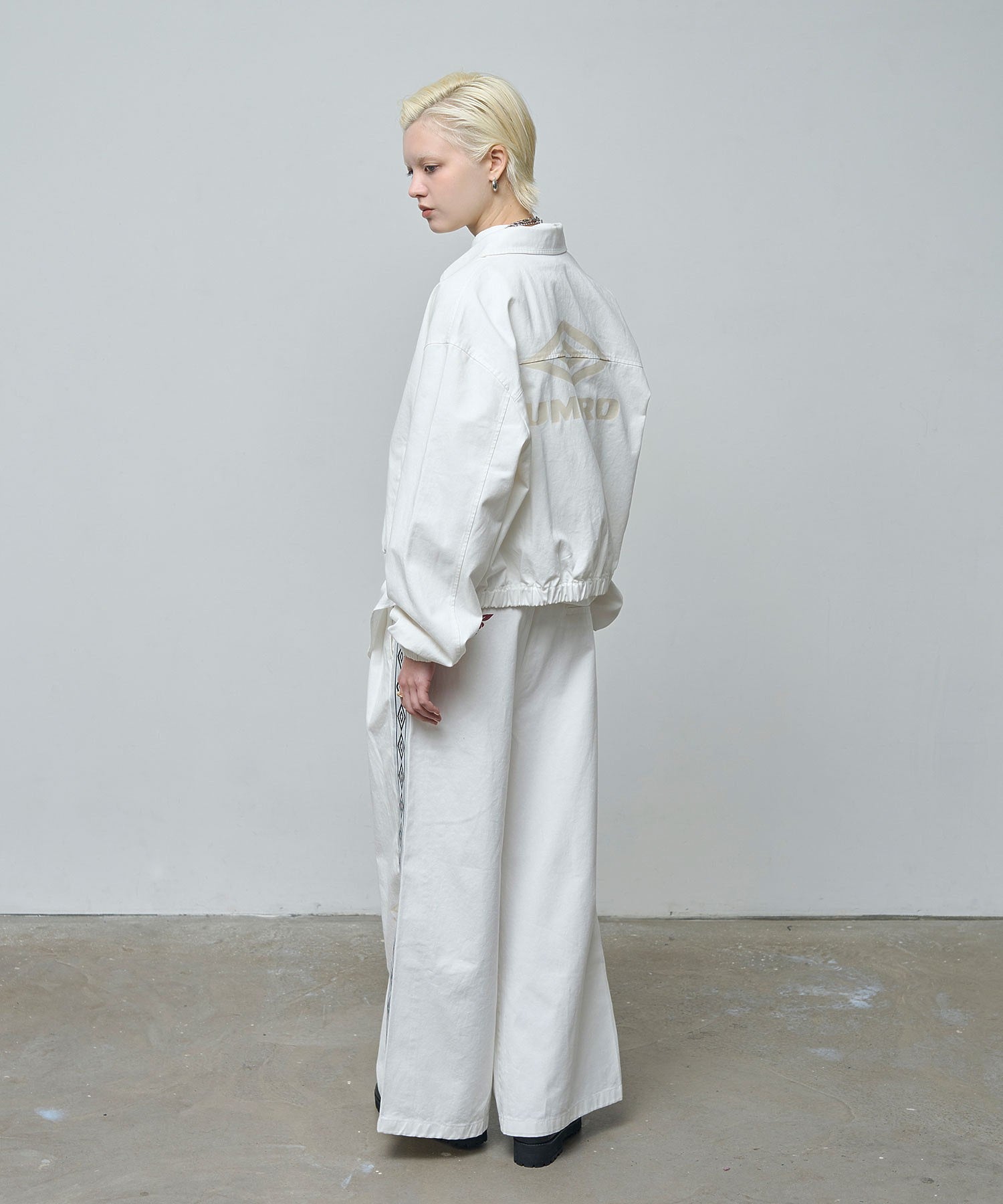 UMBRO/DENIM WIDE PANTS