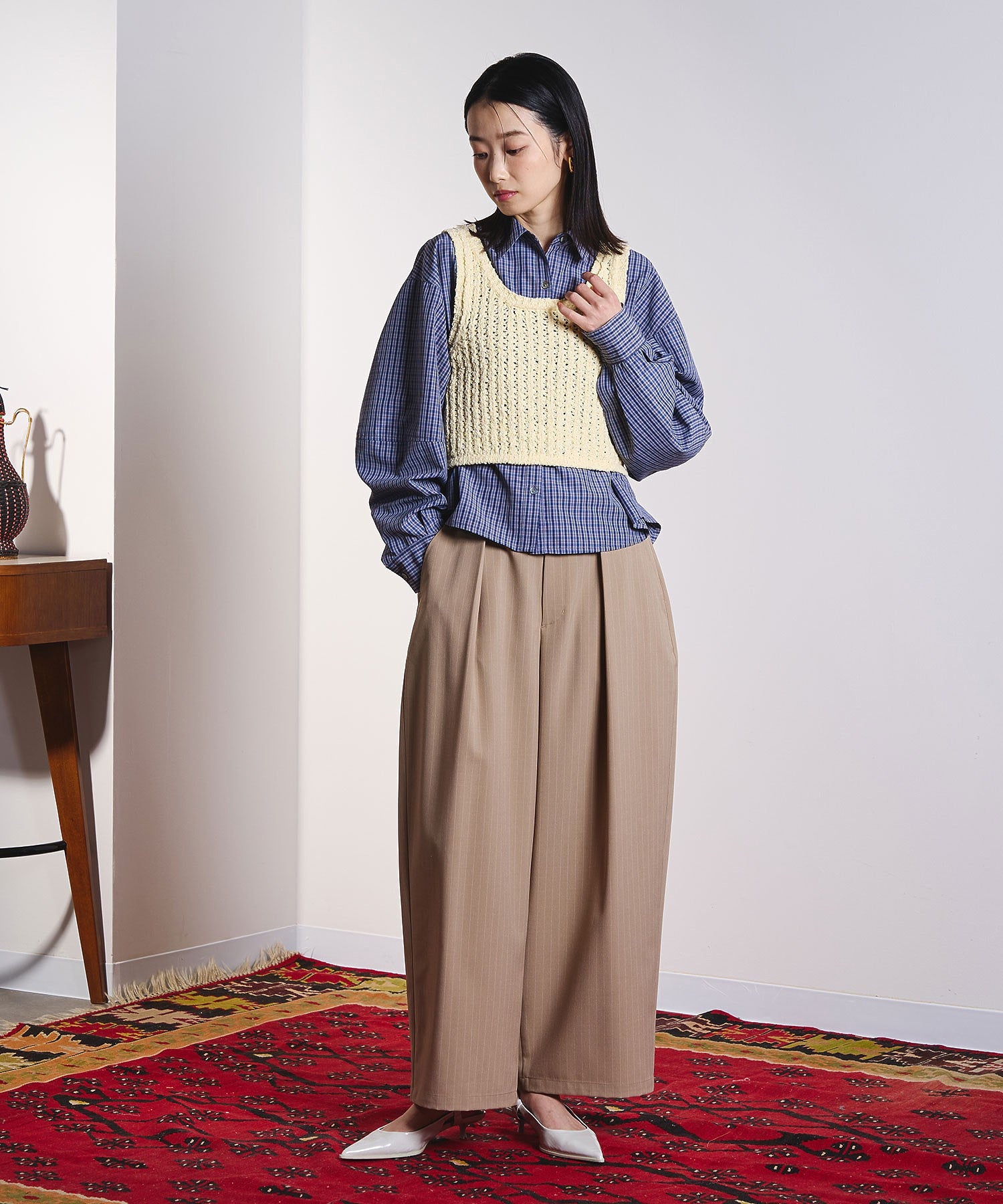 model:169cm 着用サイズ:S