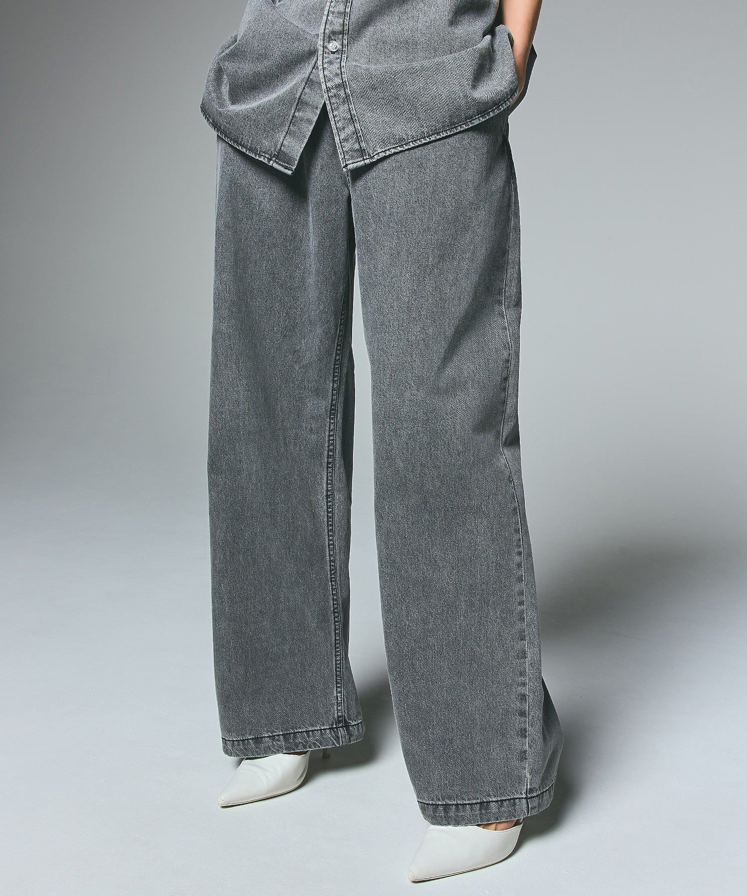 FACE LABEL EASY PANTS