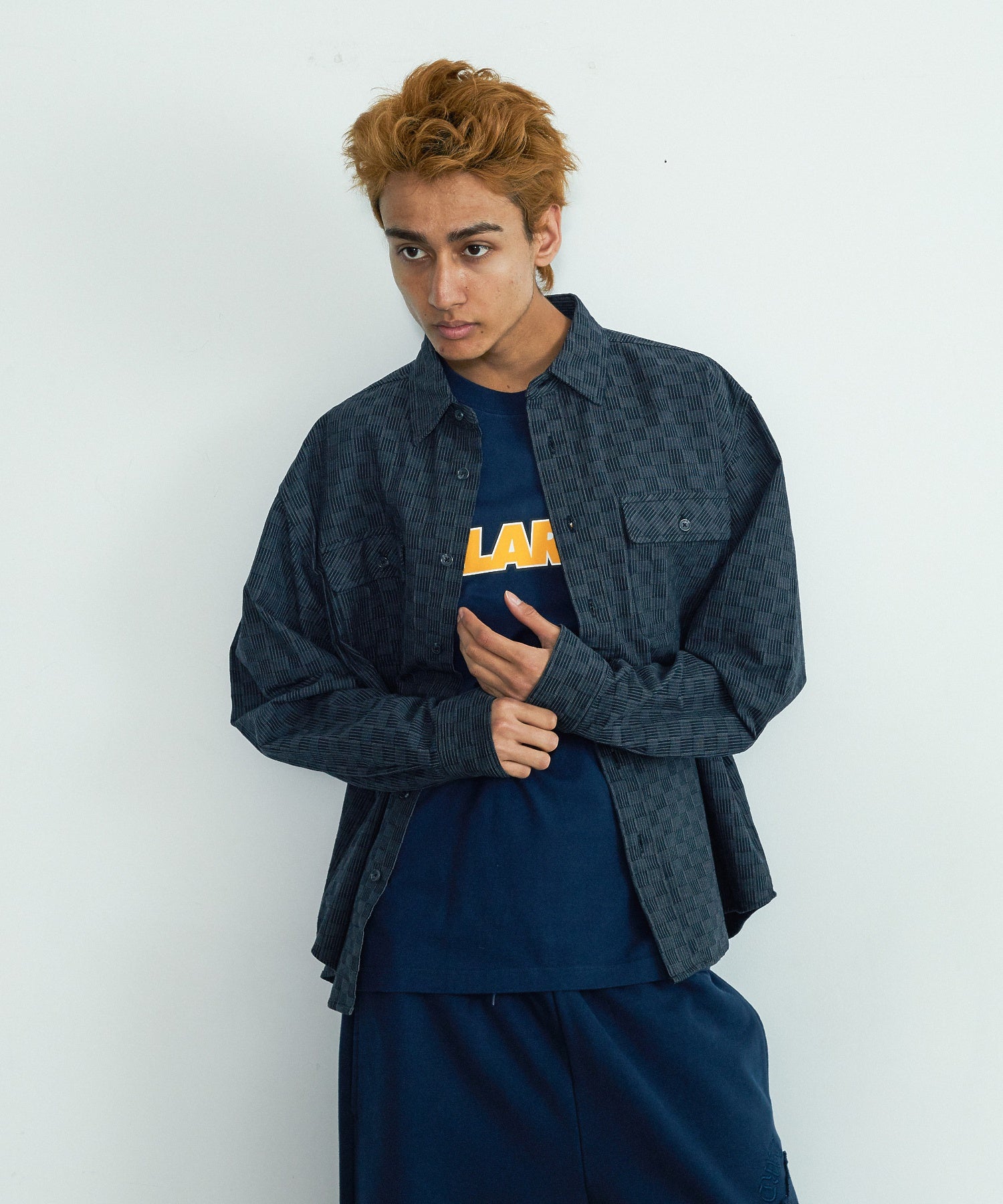MODEL身長：183cm / 着用サイズ：Lサイズ