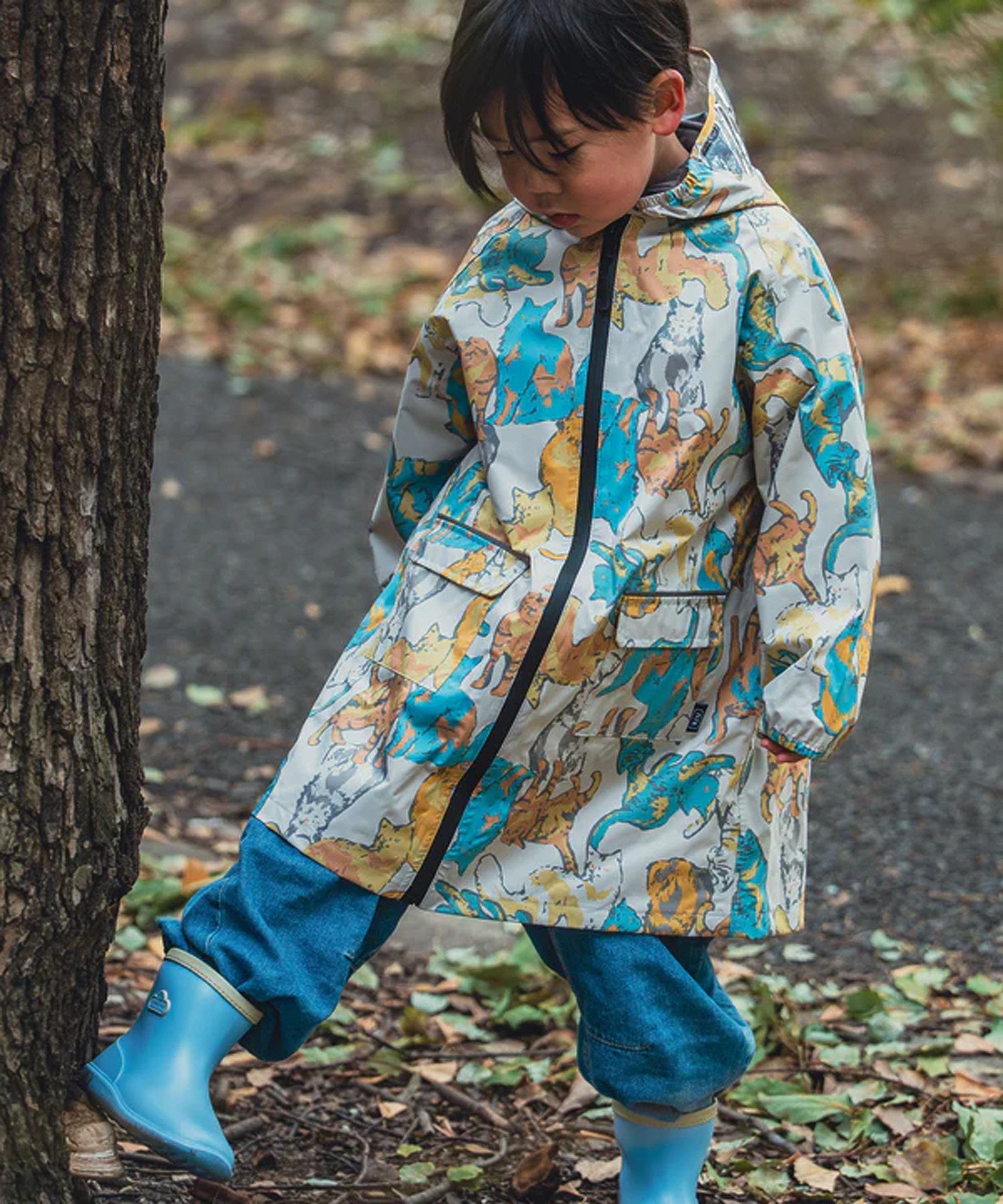 【KiU】KIDS RAIN COAT